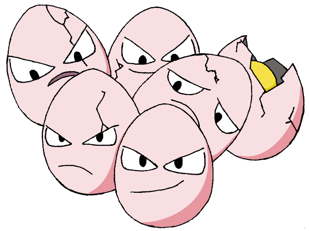 1040x780 Exeggcute. Full HD Picture, Desktop