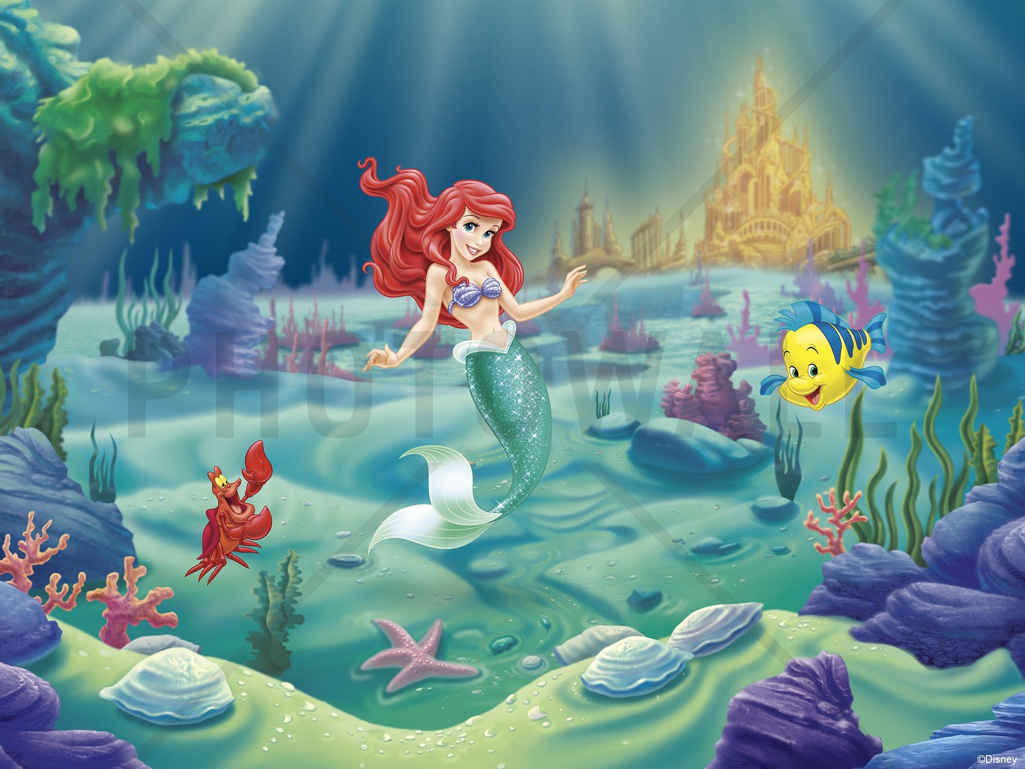 2000x1500 Princess Ariel Wallpaper, Desktop