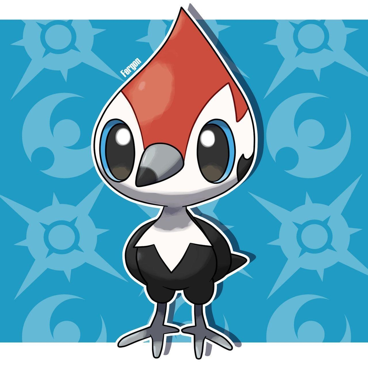 1280x1270 Pikipek, a new pokemon in Pokemon Sun and Moon's Alola region, Desktop