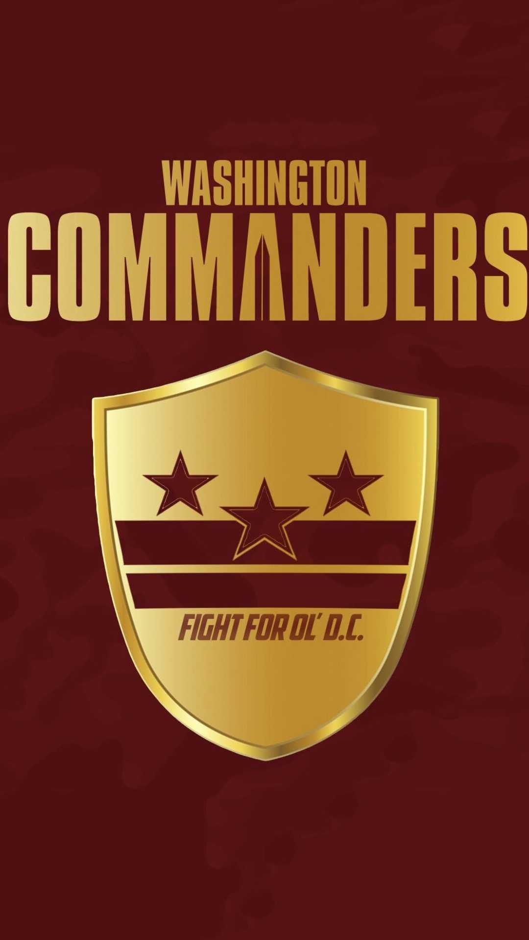 1080x1920 Washington Commanders Wallpaper, Phone