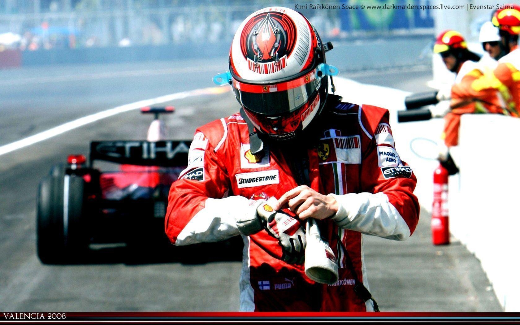 1680x1050 Valencia 2008 Desktops. Kimi Räikkönen Space, Desktop