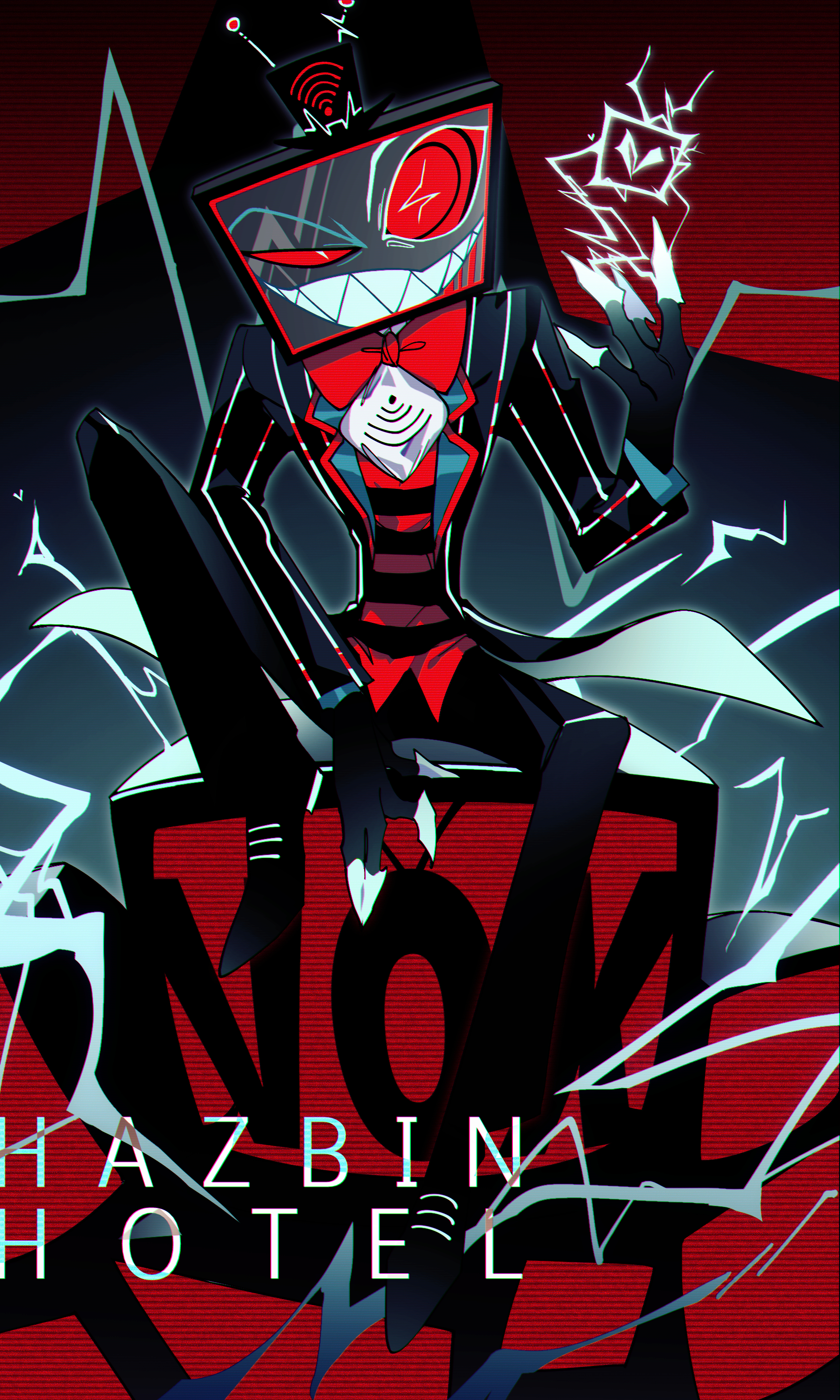 1710x2840 Vox (Hazbin) Hotel Anime Image Board, Phone