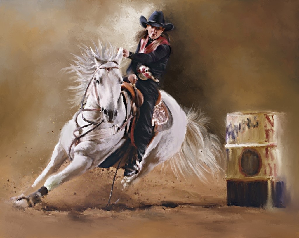 1030x820 Barrel Racing Wallpaper, Desktop