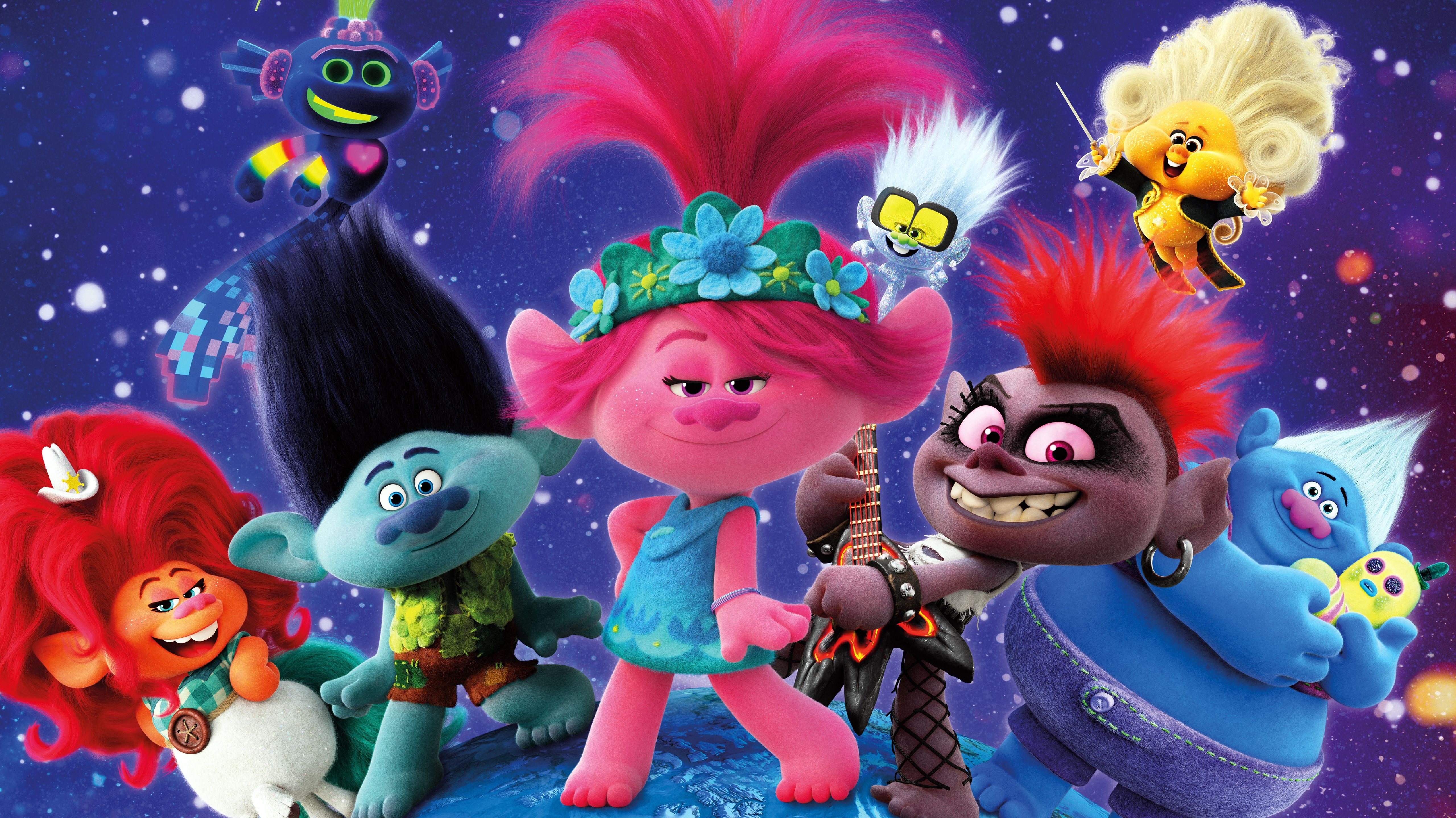 5120x2880 Trolls World Tour HD Movies, 4k Wallpaper, Image, Desktop