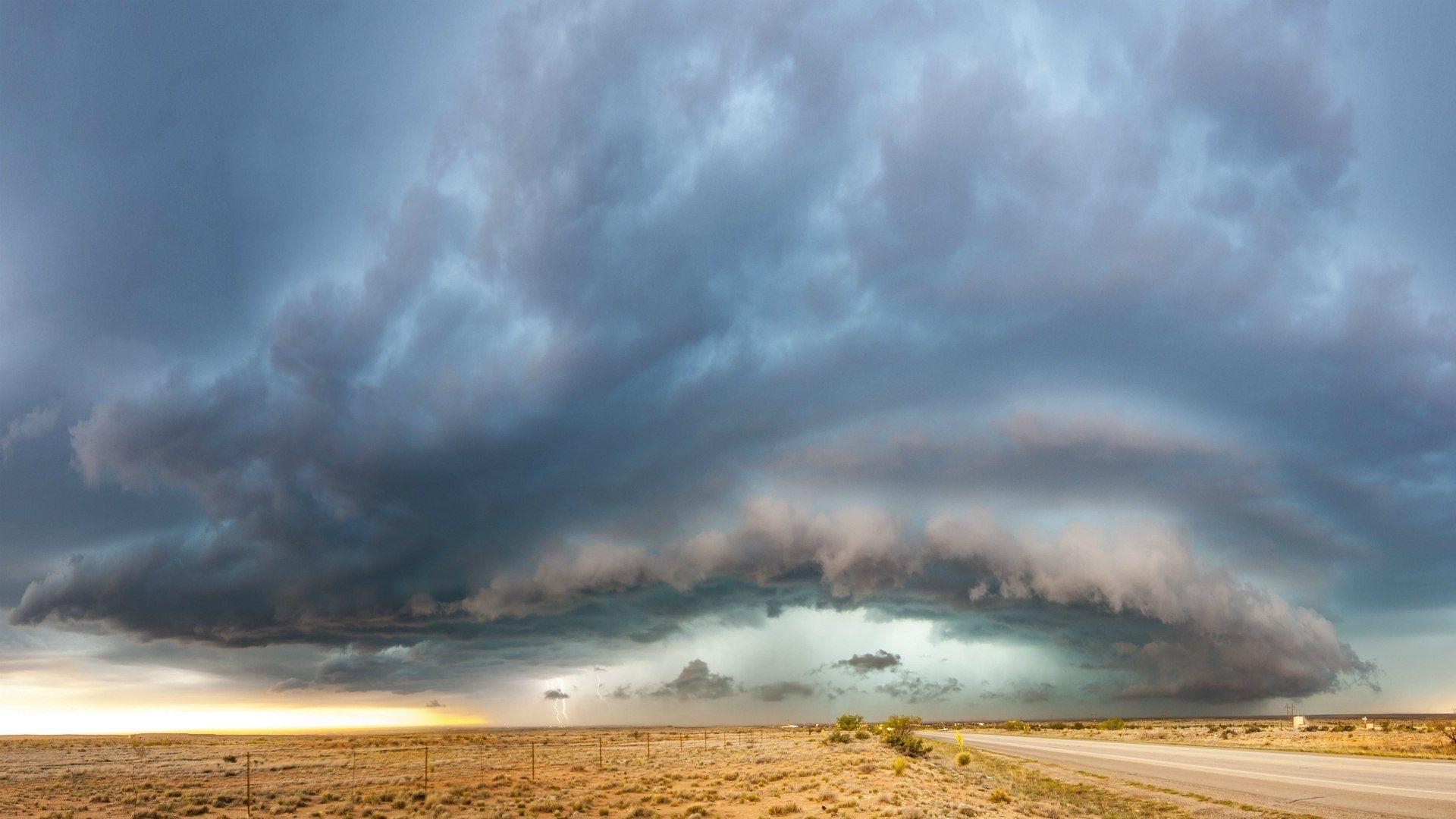 1920x1080 Desert Storm. New Mexico, USA wallpaper and image, Desktop