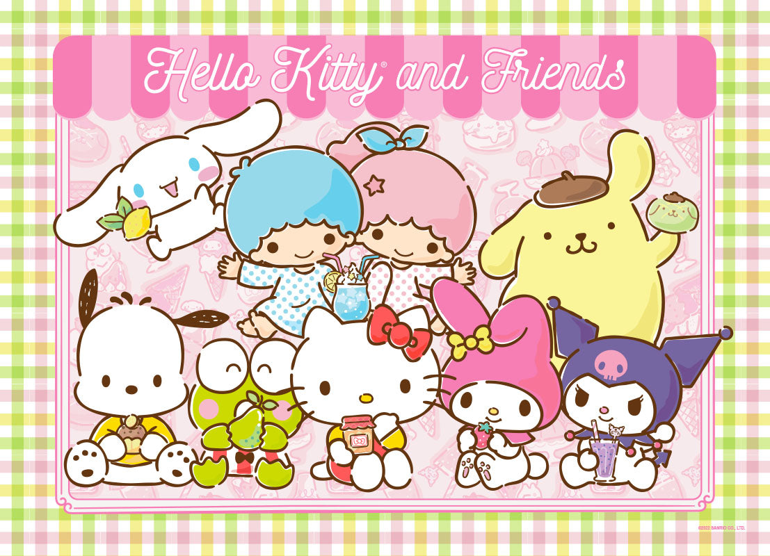 1110x800 Hello Kitty® and Friends My Favorite Flavor 1000 Piece Puzzle, Desktop