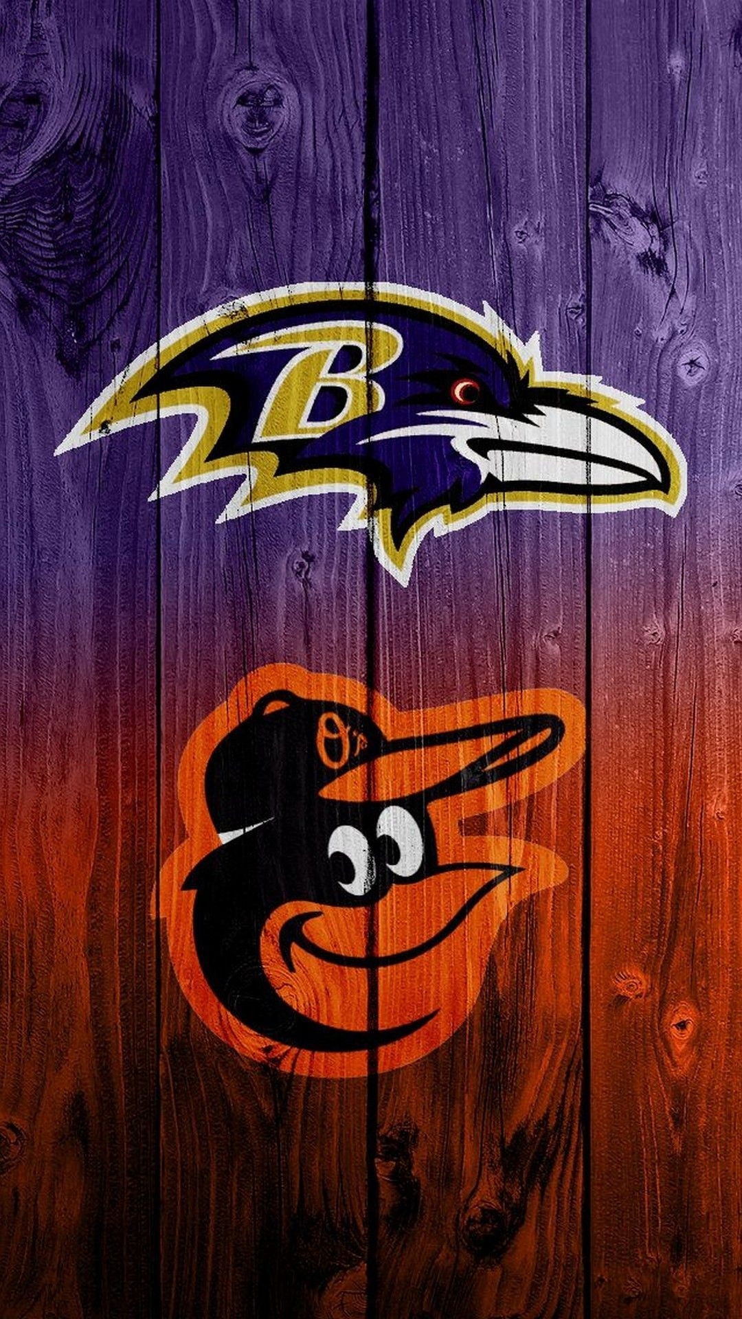 1080x1920 Baltimore Ravens Logo Wallpaper, Phone