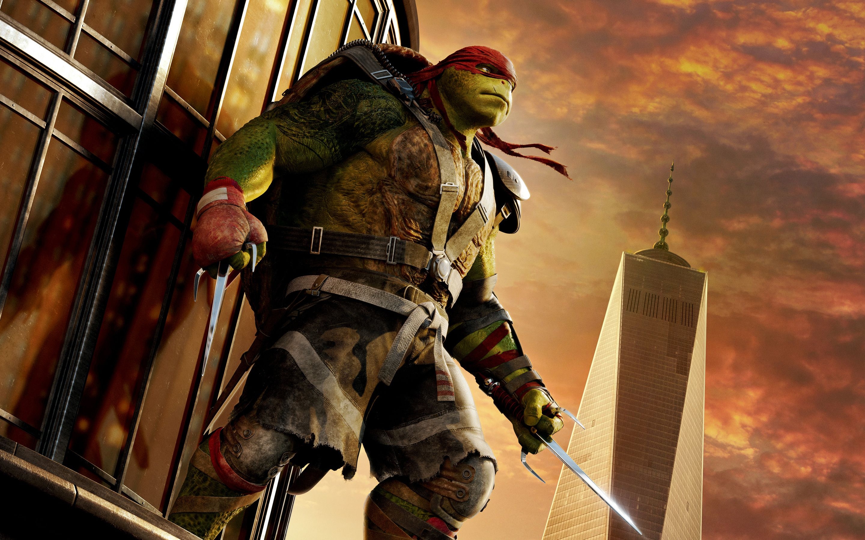 2880x1800 Raphael Teenage Mutant Ninja Turtle Out of the Shadows HD wallpaper, Desktop