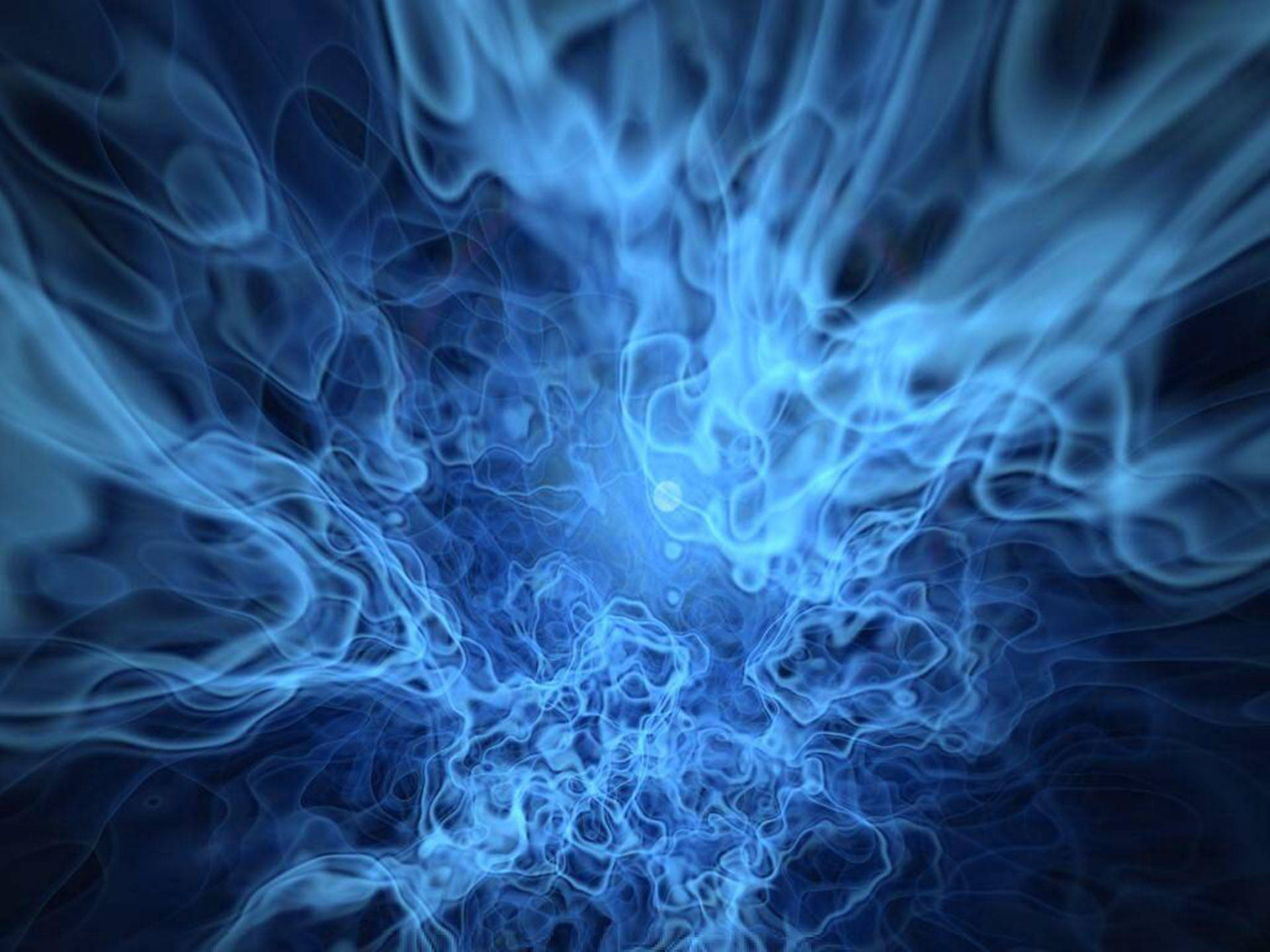 1920x1440 Download Blue Flame Aura Wallpaper, Desktop