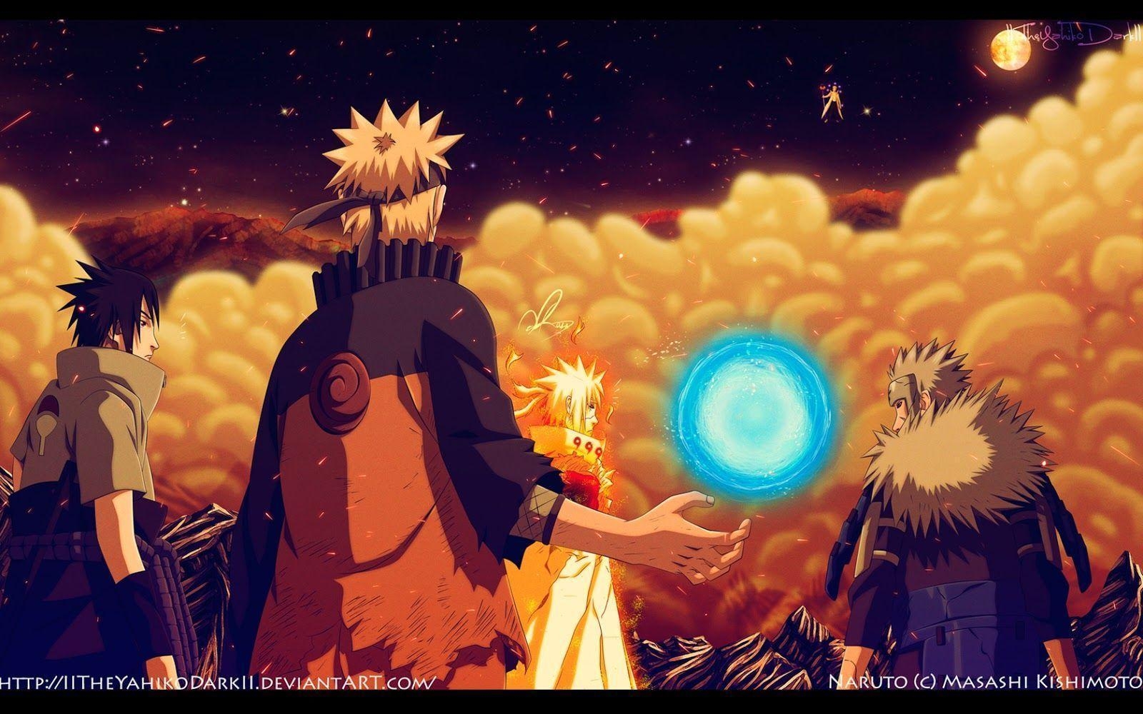 1600x1000 Naruto Sasuke Minato Tobirama vs Obito h03 HD Wallpaper, Desktop