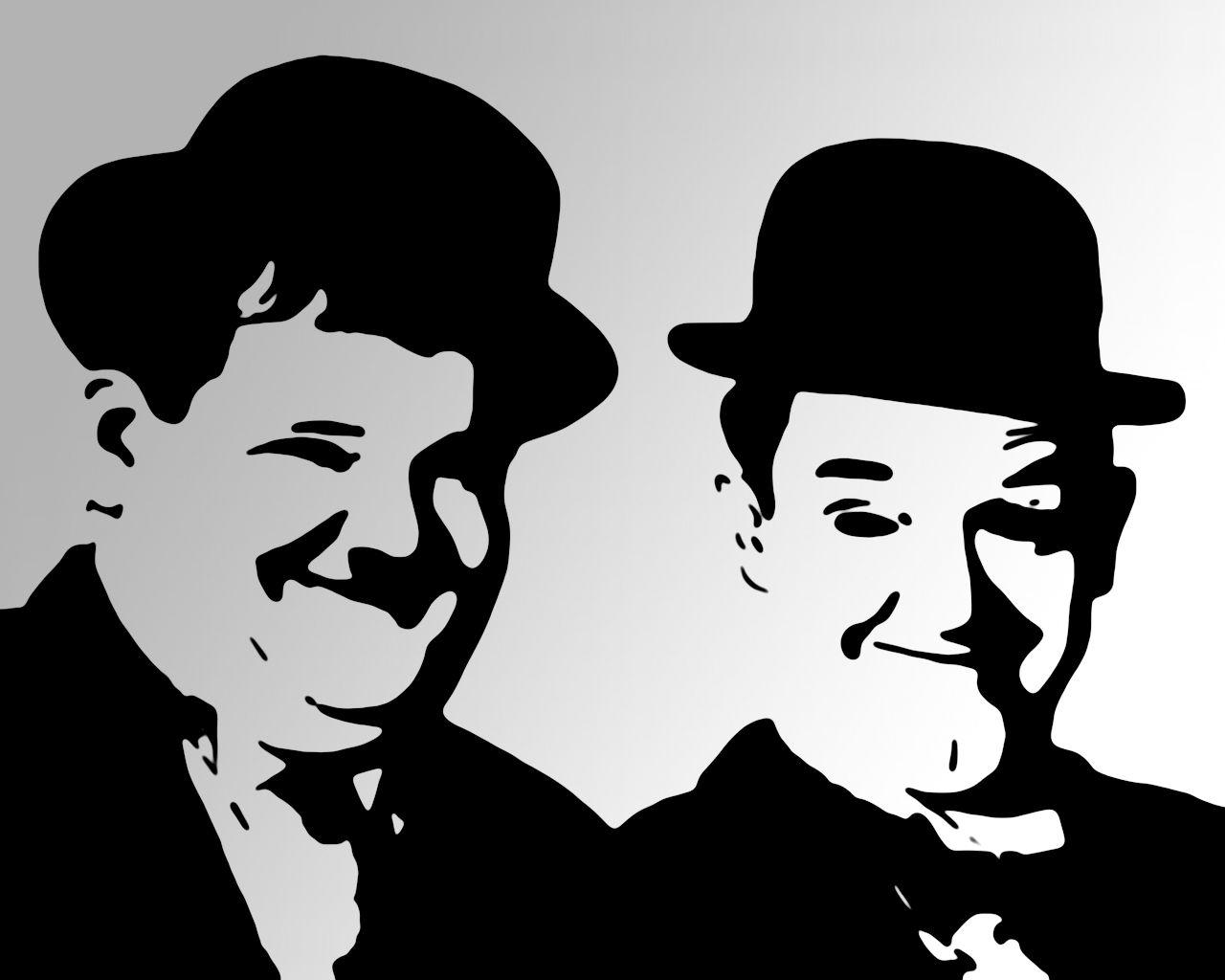 1280x1030 laurel and hardy, Desktop