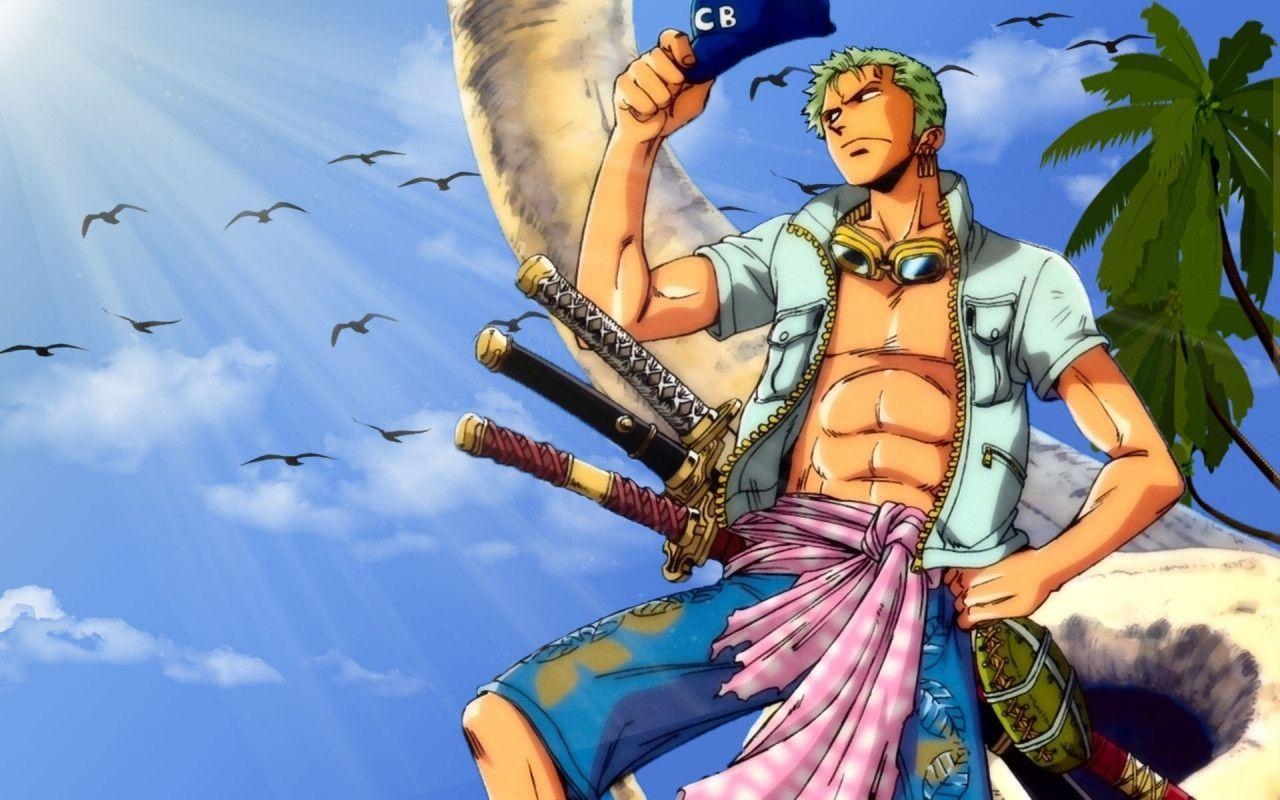 1280x800 Roronoa Zoro Piece Wallpaper, Desktop