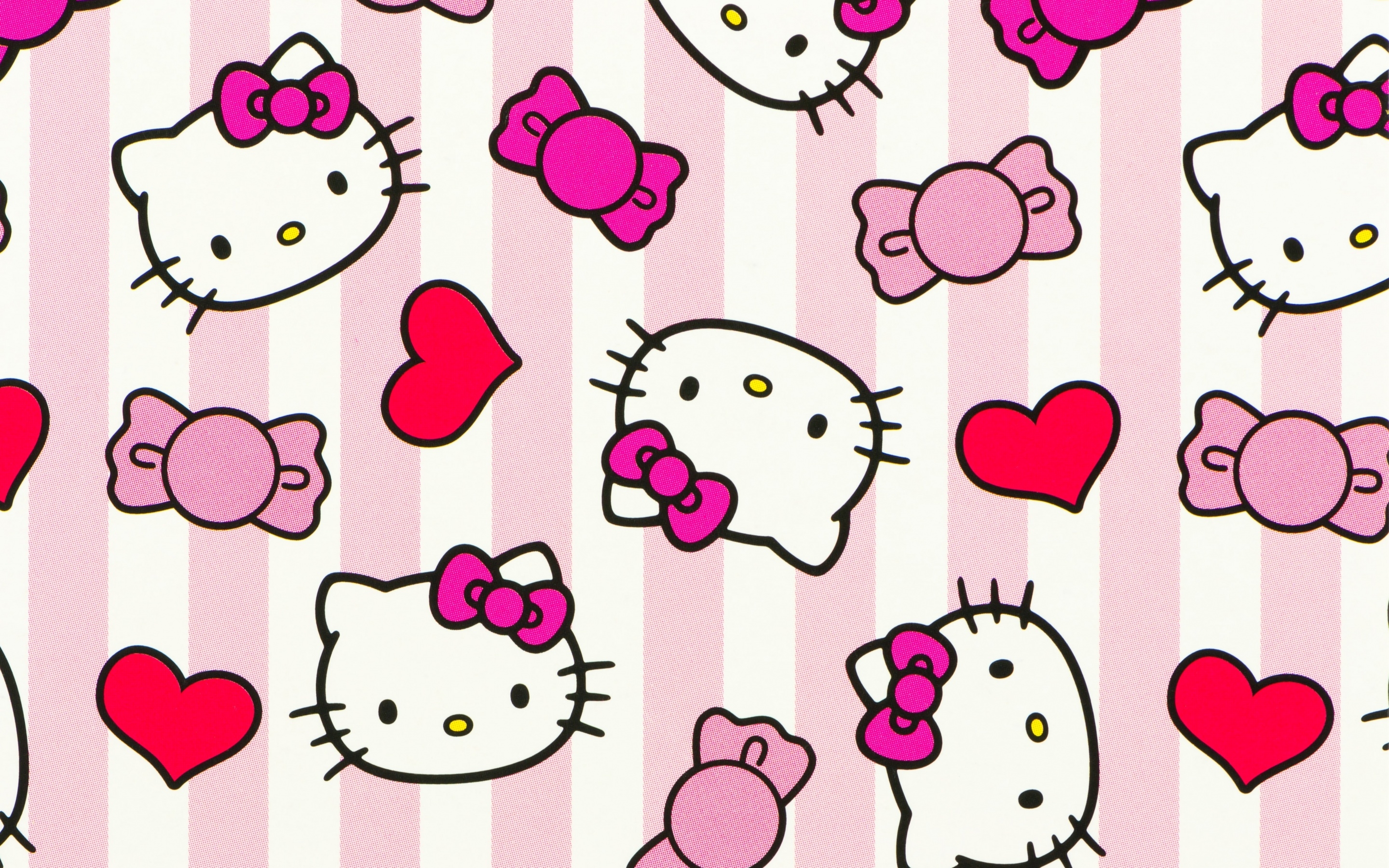 2880x1800 Hello Kitty background Wallpaper 4K, Desktop