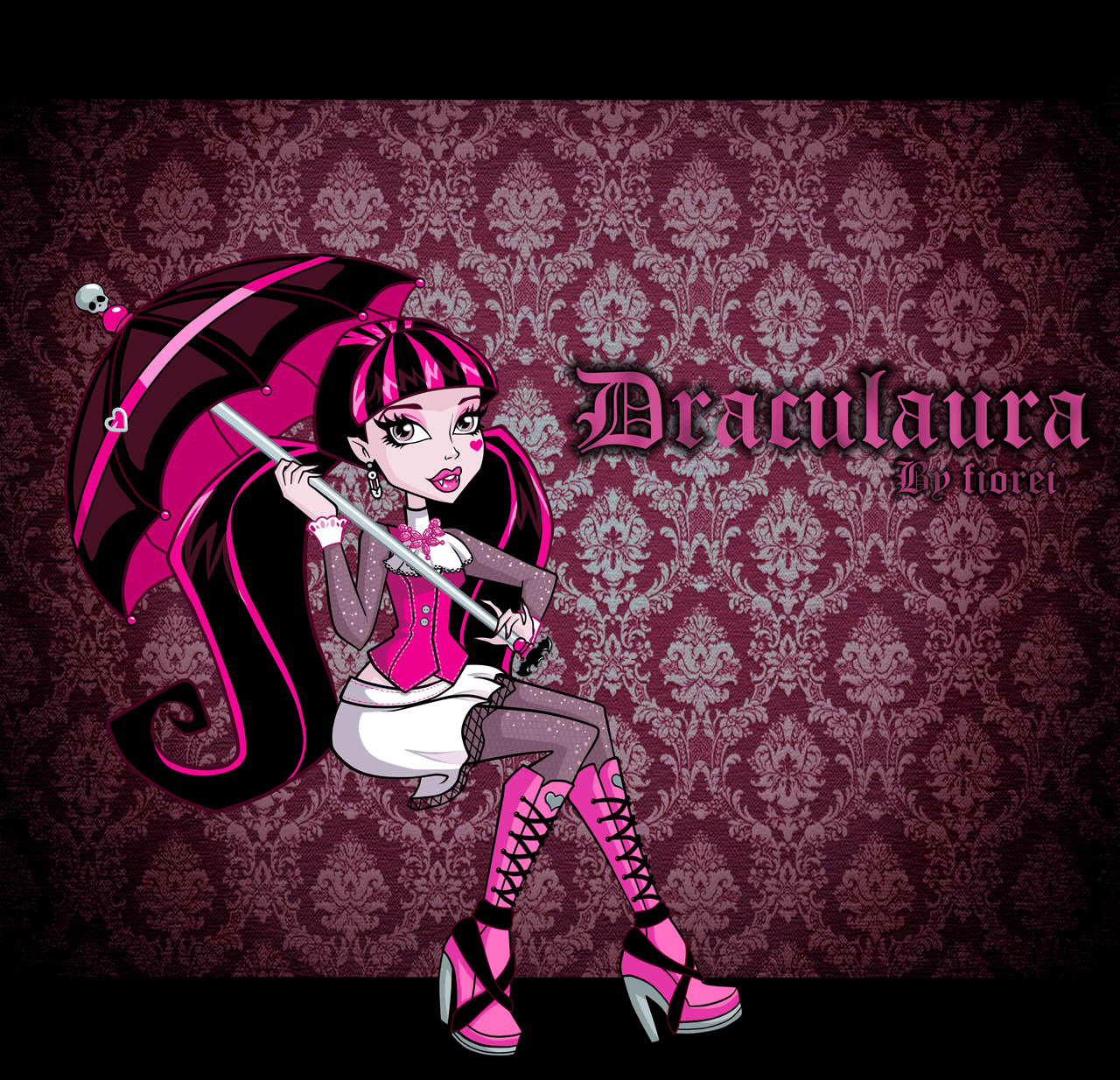 1280x1240 ImagesList.com: Monster High, Draculaura, part 3, Desktop