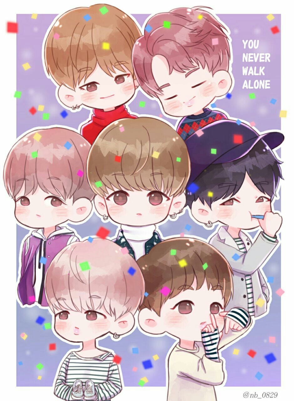 940x1280 View 29 View Bts Cartoon Wallpaper Laptop Image jpg, Phone