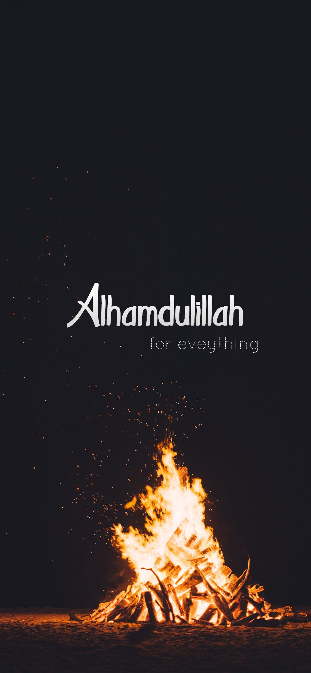 1080x2340 Alhumdulilah for Everything HD Wallpaper, Phone