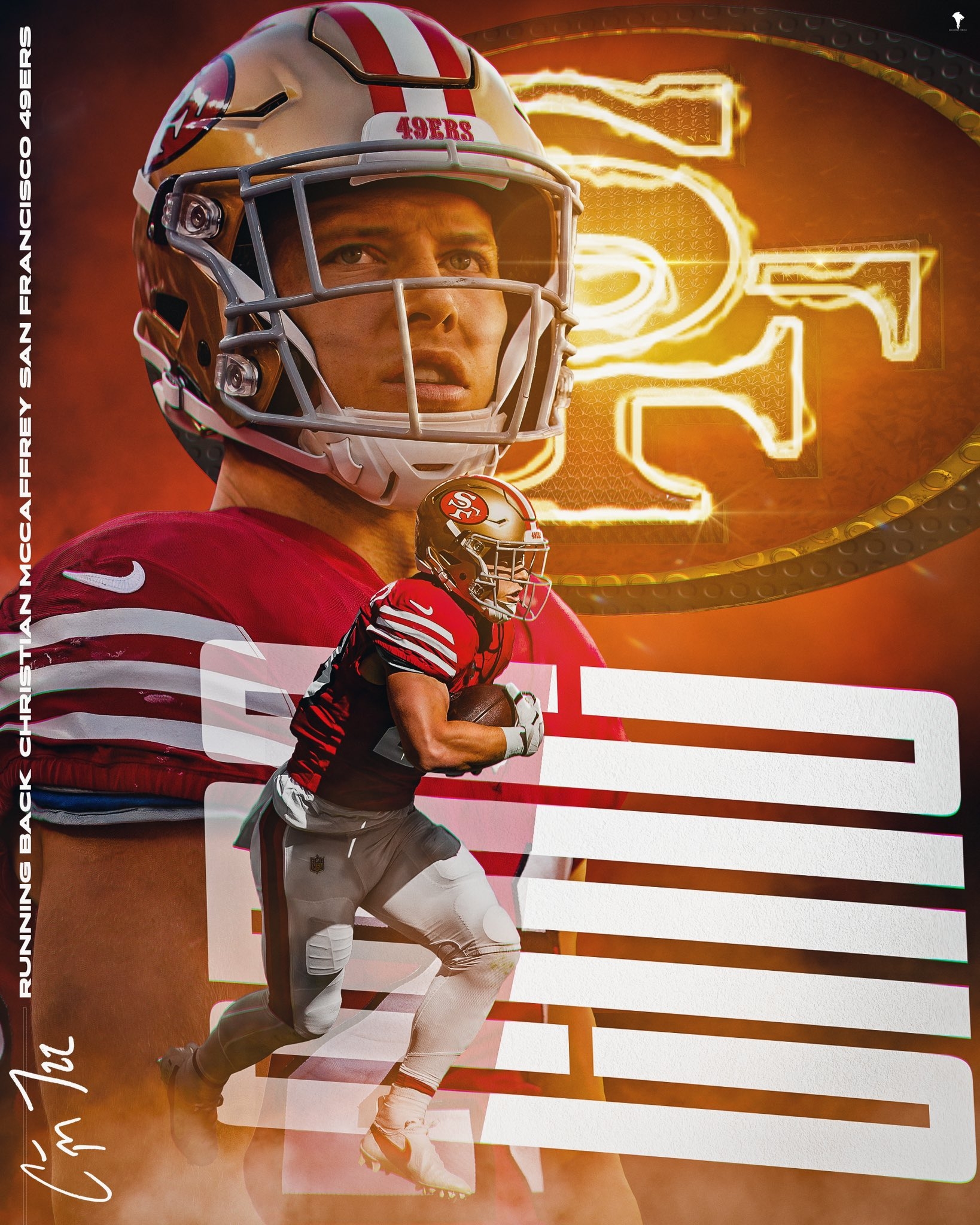 1640x2050 Christian Frizell Messing Around With some 3D Work & Decided to Make a #CMC design following the EPIC ers #Panthers Trade That Sent Christian McCaffrey to San Fran Can, Phone