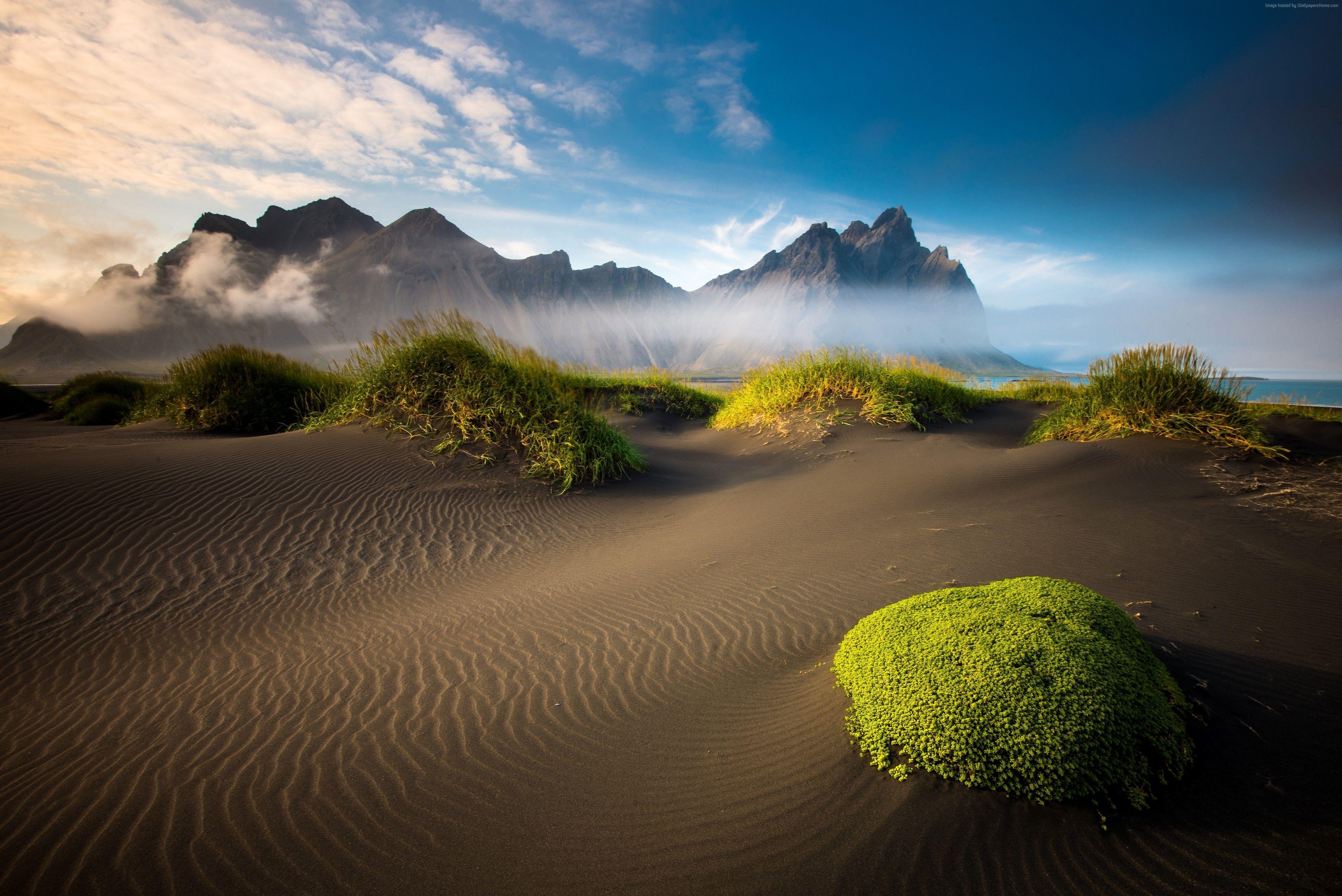 4200x2810 Wallpaper Reykjavik, 5k, 4k wallpaper, Iceland, mountain, sand, Desktop