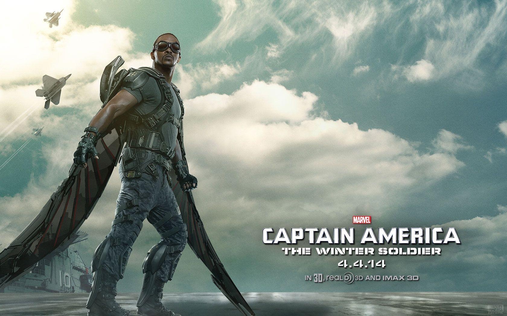 1680x1050 Captain America 2 falcon Wallpaper. Projects to Try, Desktop