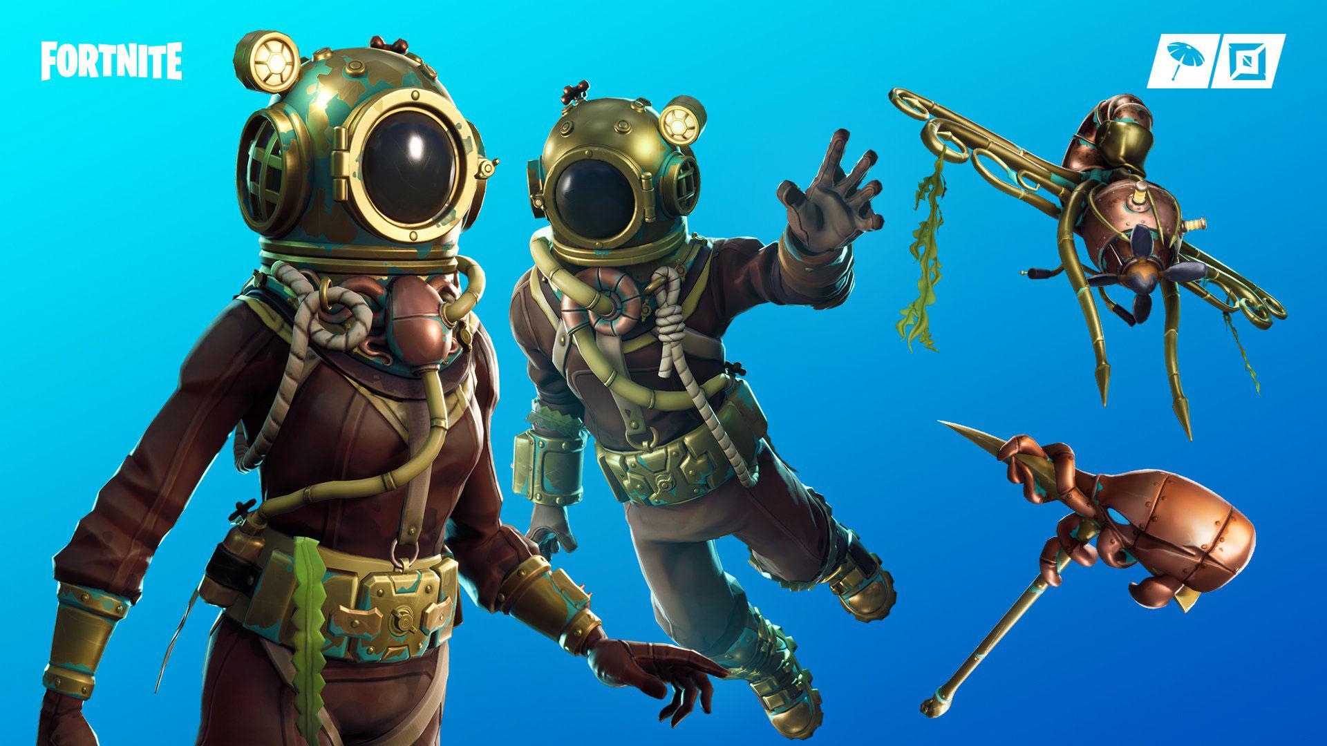 1920x1080 Deep Sea Destroyed Fortnite wallpaper, Desktop