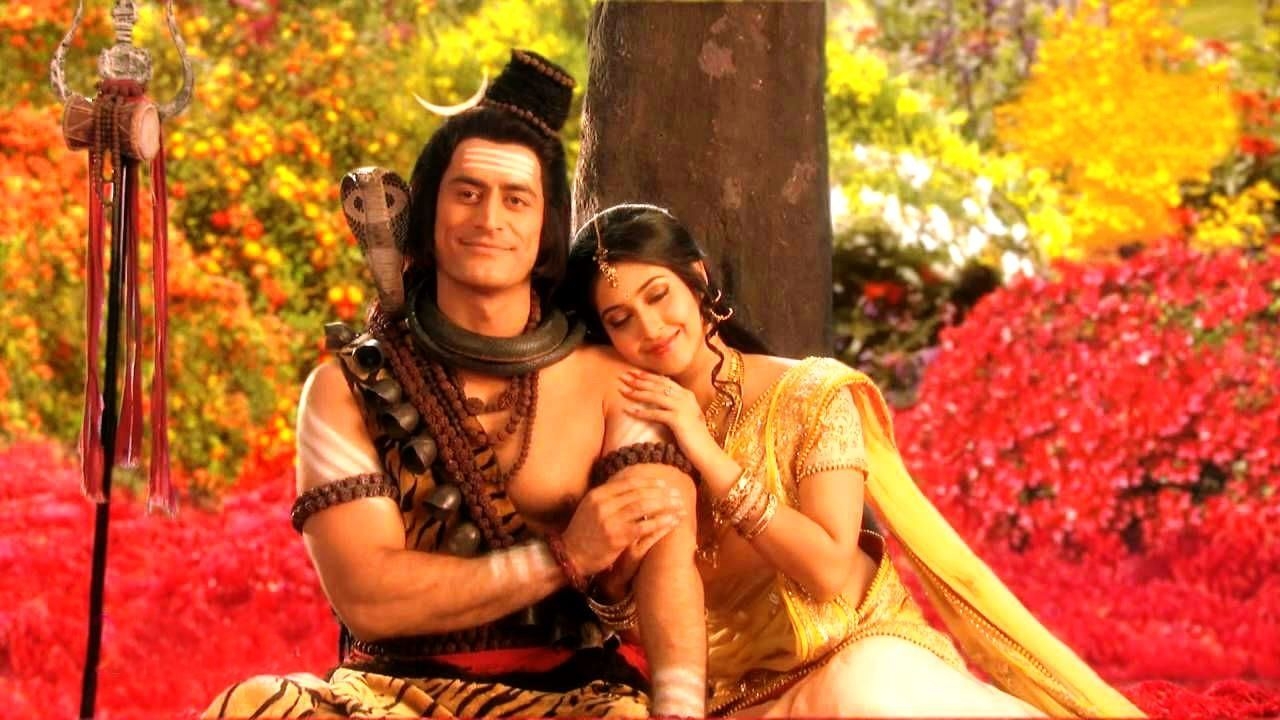 1280x720 Mahadev With Parvati Wallpaper, Desktop