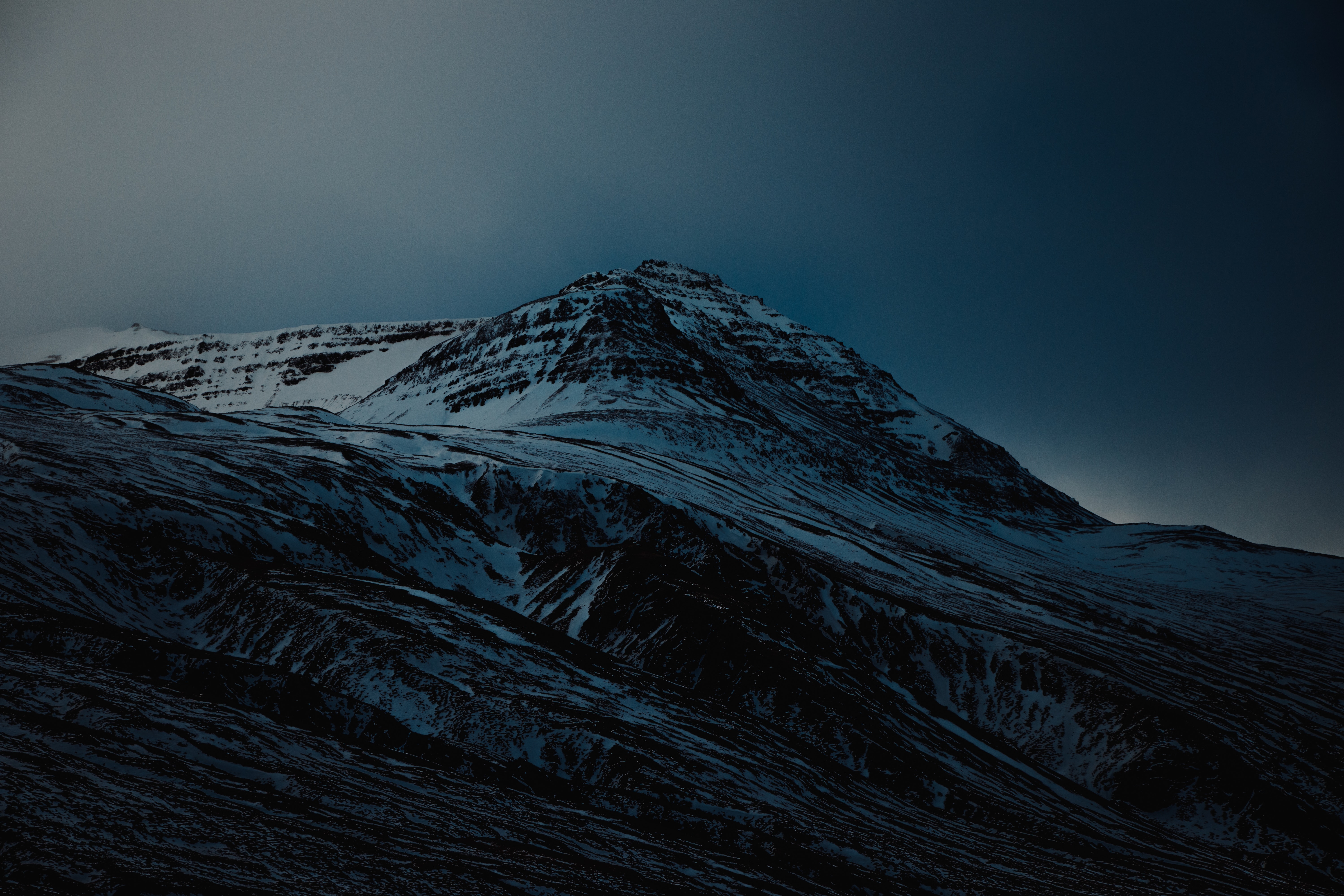 6000x4000 Snowy Winter Mountains 5k Chromebook Pixel HD 4k Wallpaper, Image, Background, Photo and Picture, Desktop