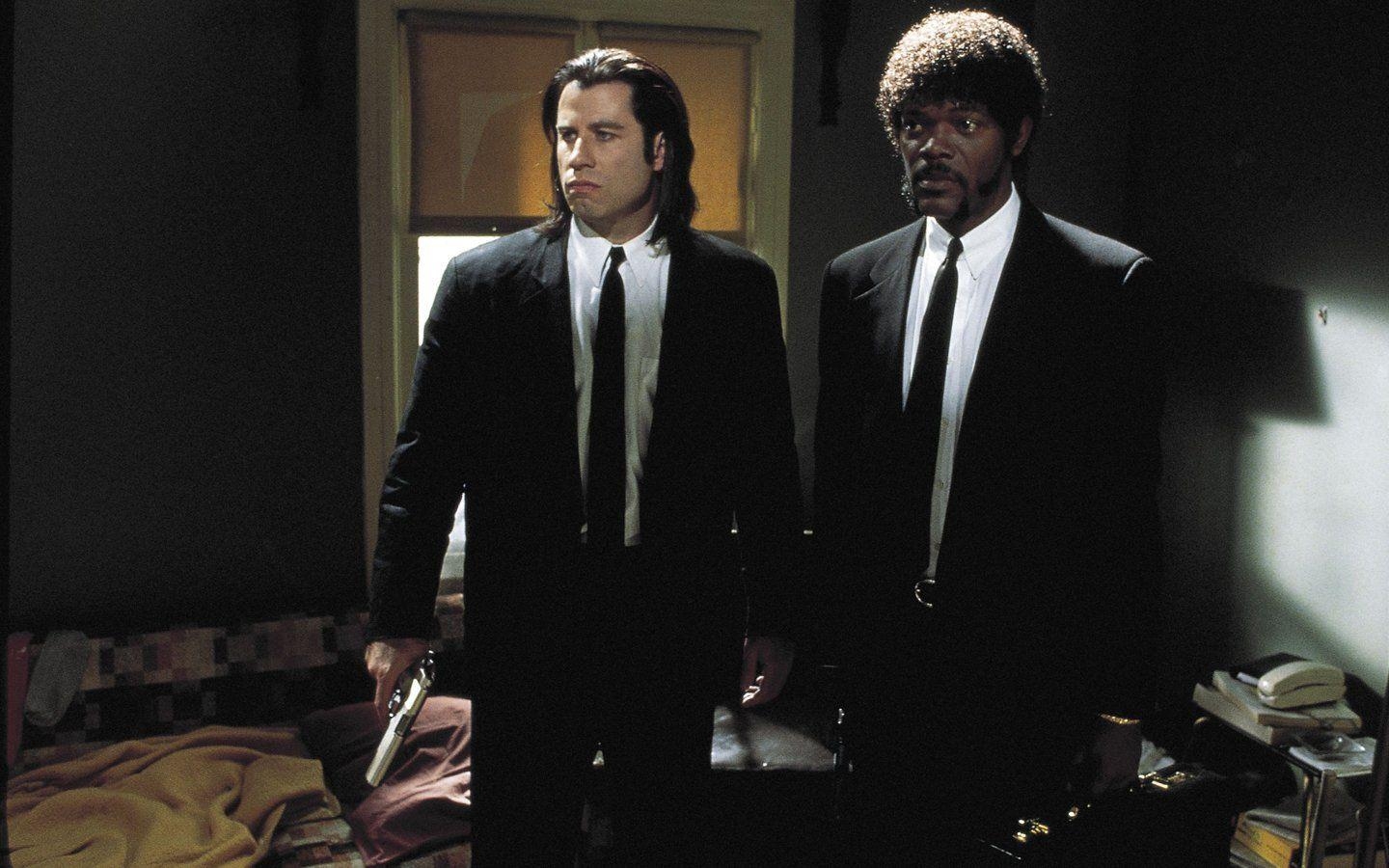 1440x900 John Travolta Pulp Fiction Samuel L. Jackson Movies, Desktop