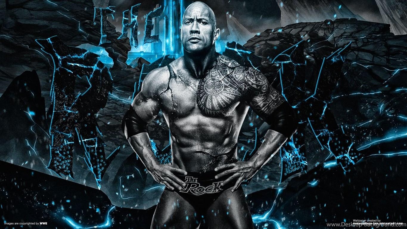 1370x770 WWE The Rock Wallpaper By Phenomenon Des Desktop, Desktop