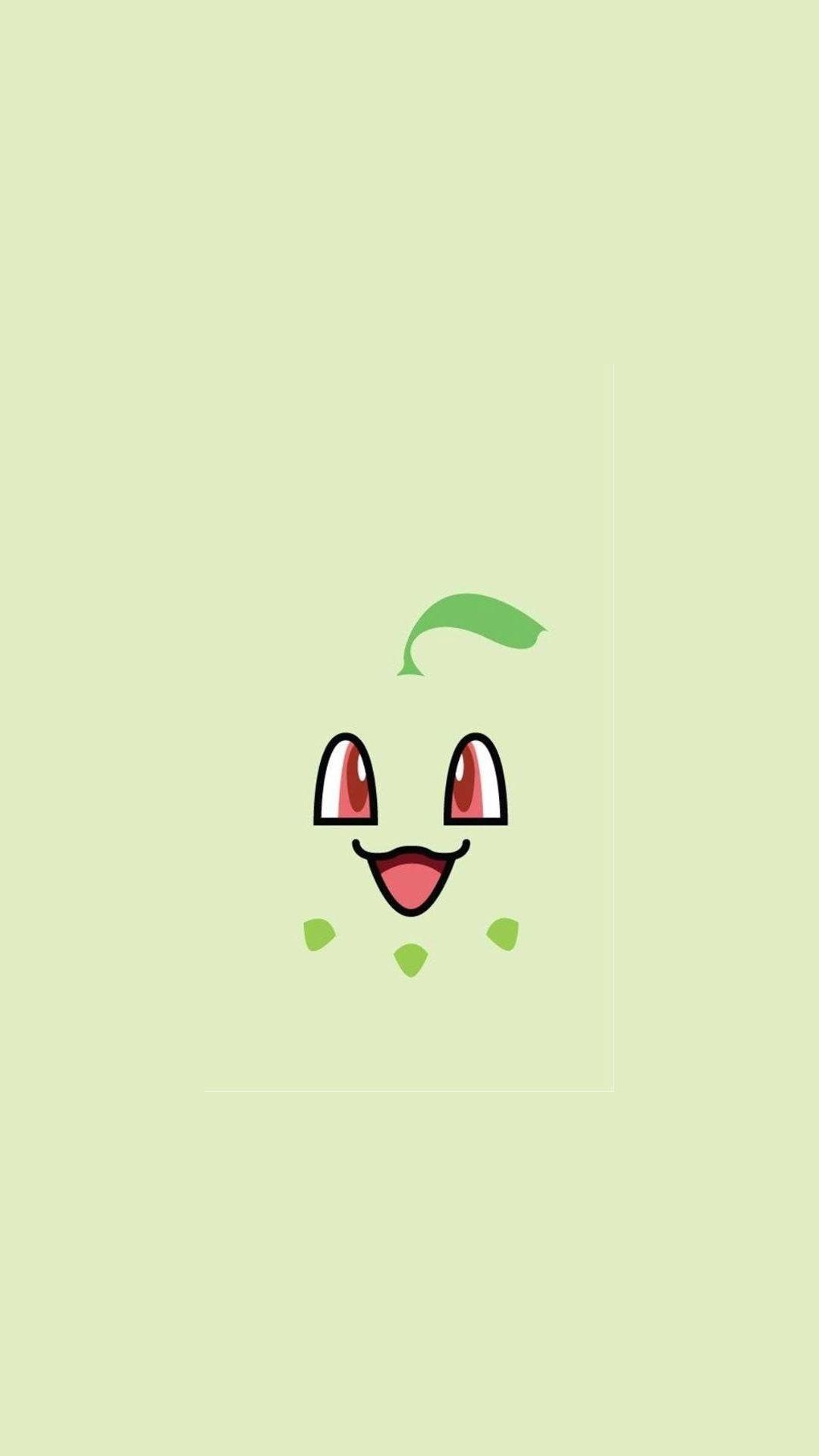 1080x1920 Chikorita Pokemon iPhone HD Wallpaper HD Download, Phone