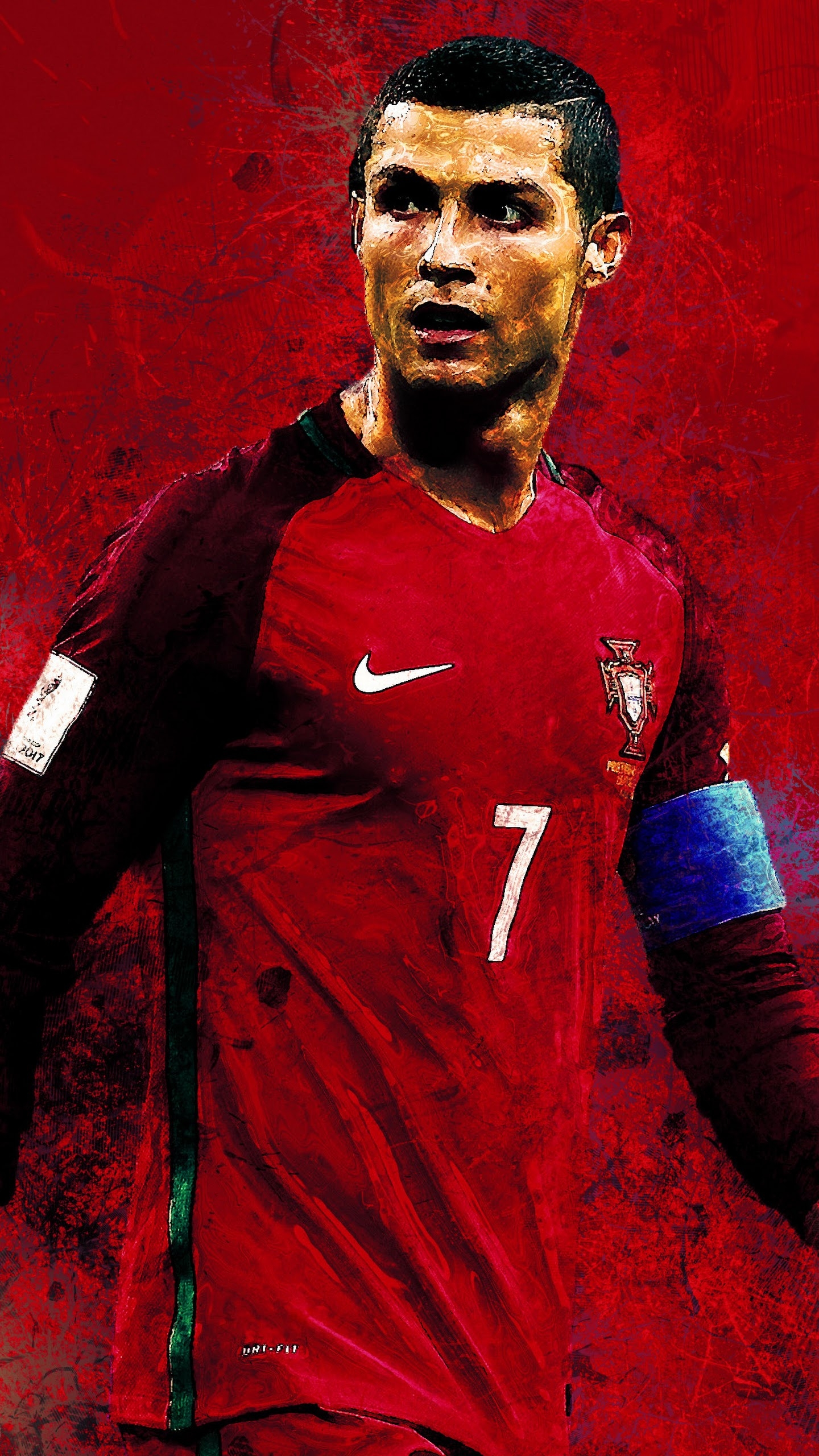 1440x2560 Cristiano Ronaldo Football 4K Wallpaper, Phone