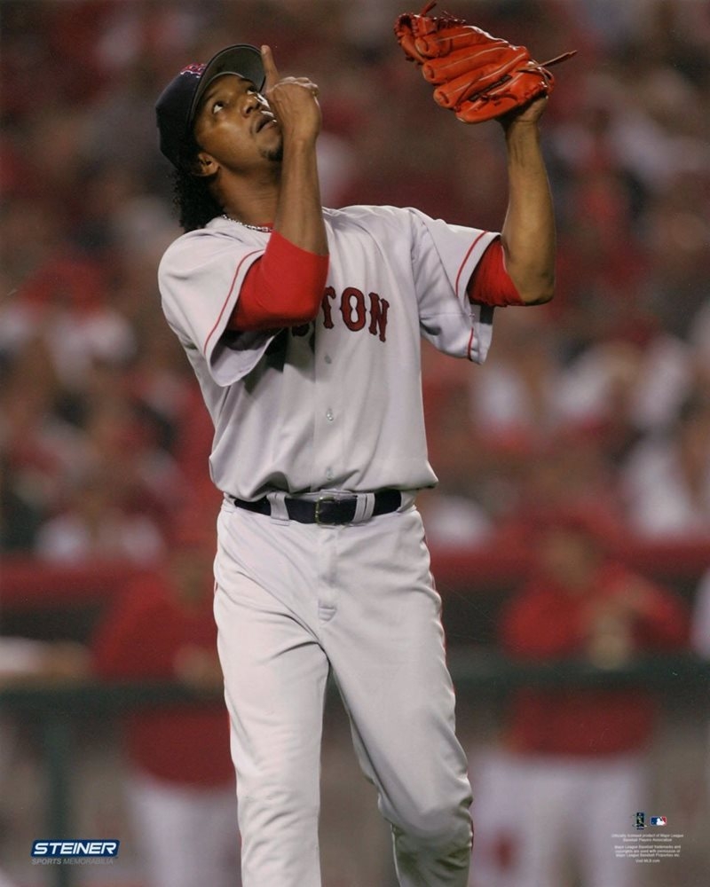 800x1000 Pedro Martinez Boston Red Sox Pointing to Sky 8x10 Phot, Phone