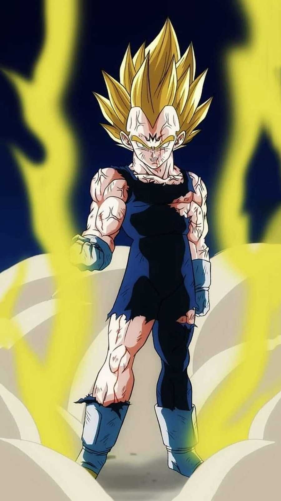 900x1600 Majin Vegeta Wallpaper. Dragon, Phone