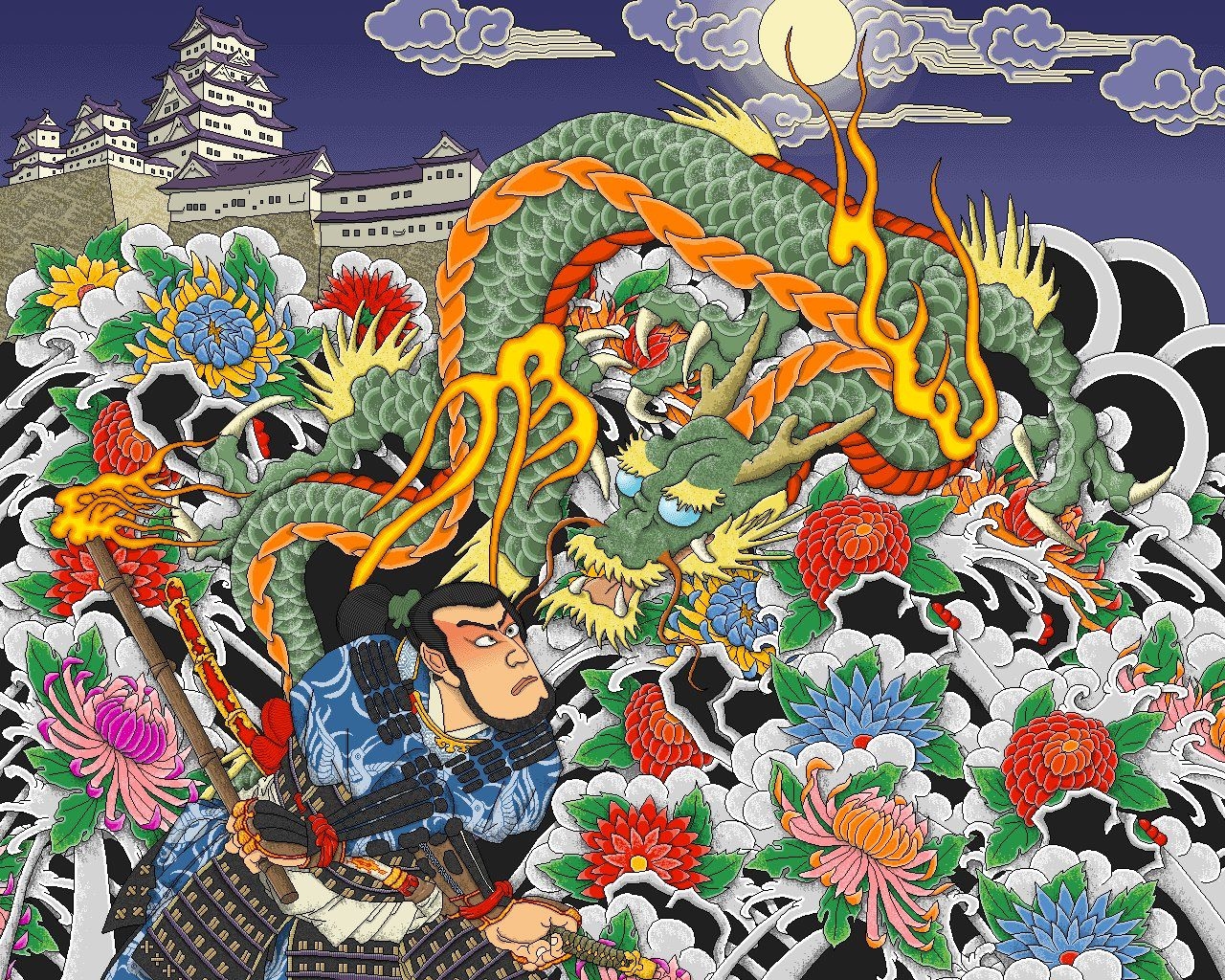 1280x1030 Irezumi Wallpaper Free Irezumi Background, Desktop