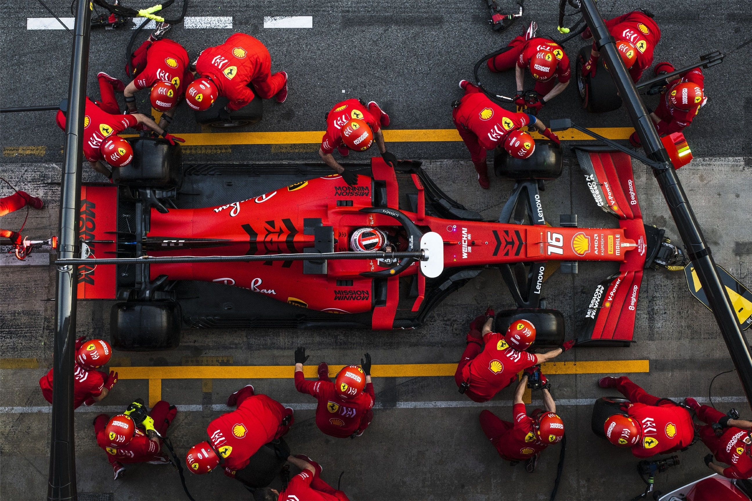 2600x1730 Formula 1 Engineer Pit Stop Team Racing Ferrari F1 Poster. Formula Formula one, Ferrari, Desktop