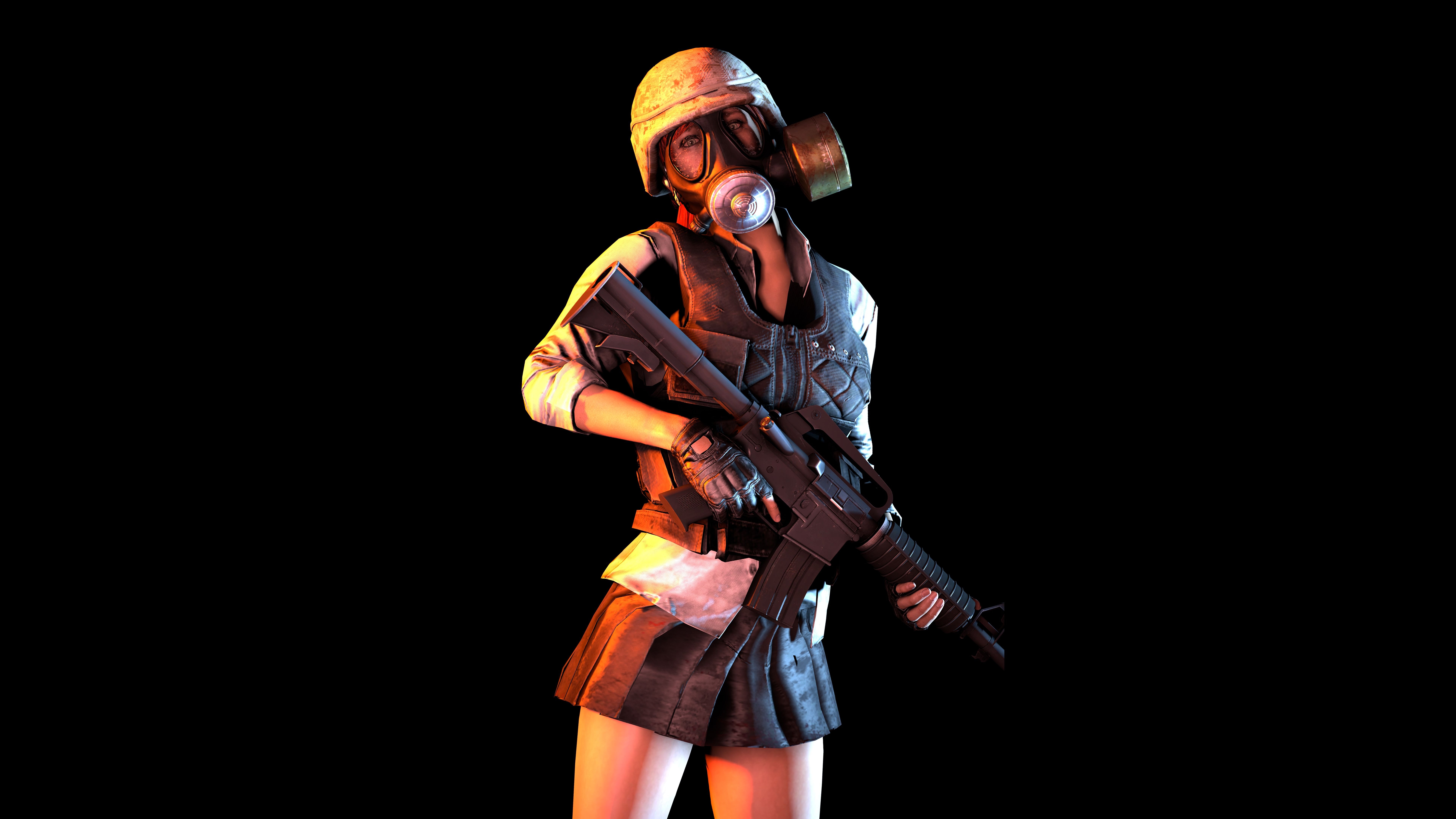 7680x4320 Aesthetic Pubg Cute Girl Wallpaper HD, Desktop