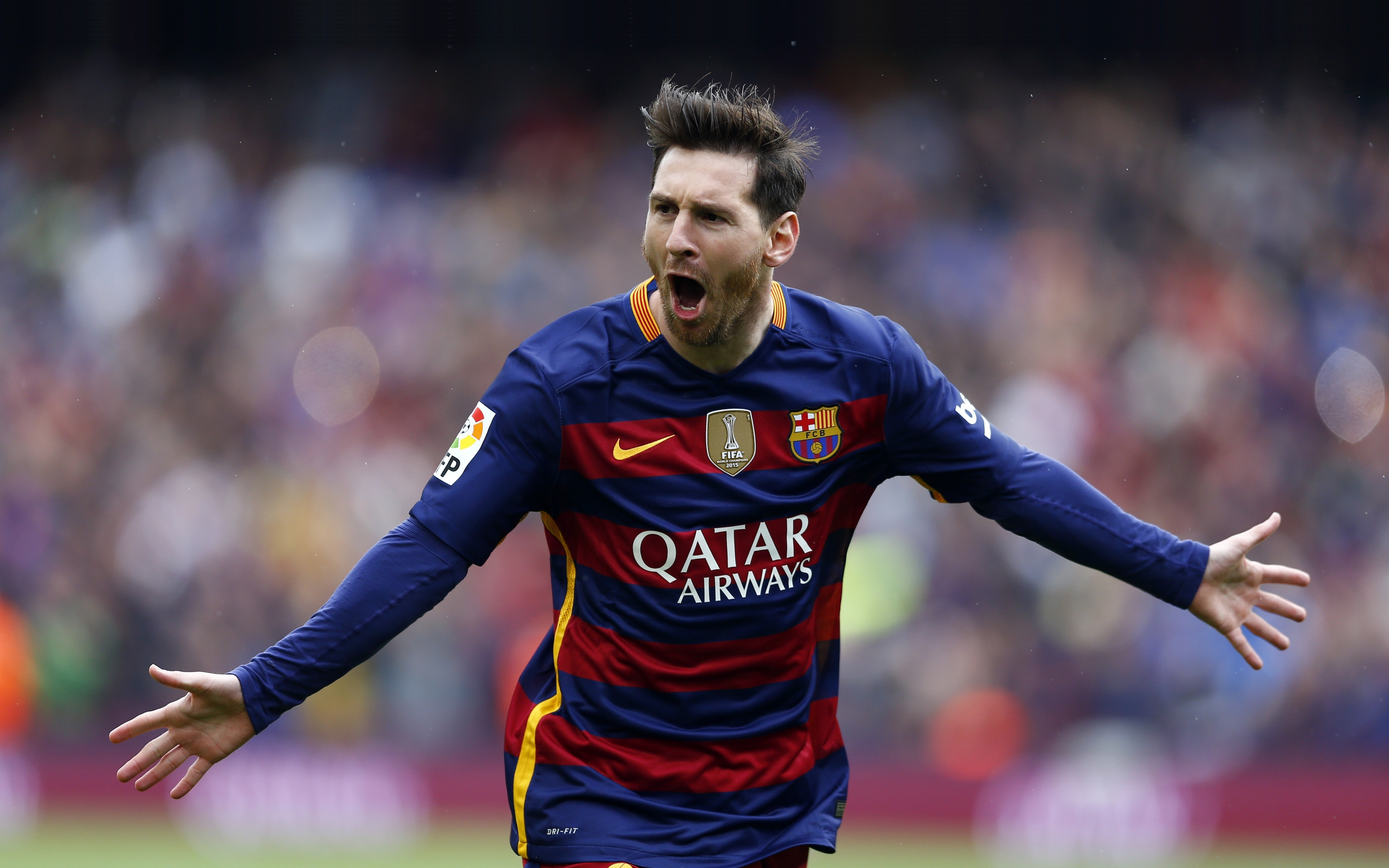 3840x2400 Download  wallpaper lionel messi, goal, celebrity, football player, 4k, ultra HD 16: widescreen,  HD image, background, 9589, Desktop