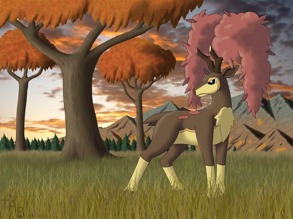 1030x770 Seasonal Sawsbuck (Autumn) > Sneasel Plushie!, Desktop