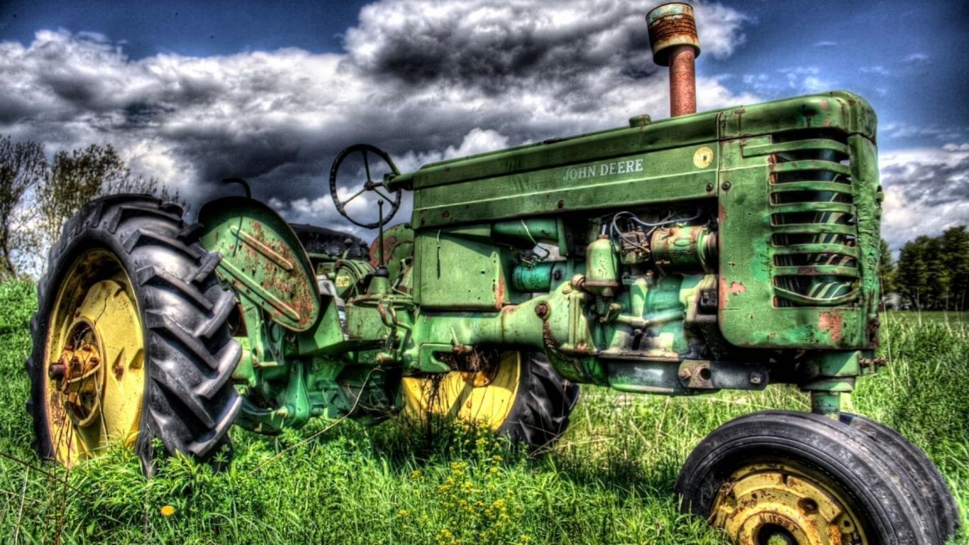 1370x770 tractor wallpaper, Desktop