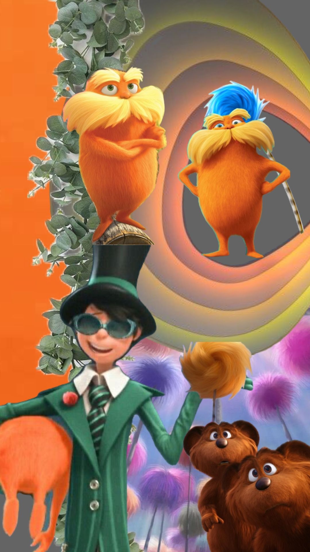 1080x1920 Lorax Wallpaper for Aesthetic Enthusiasts, Phone