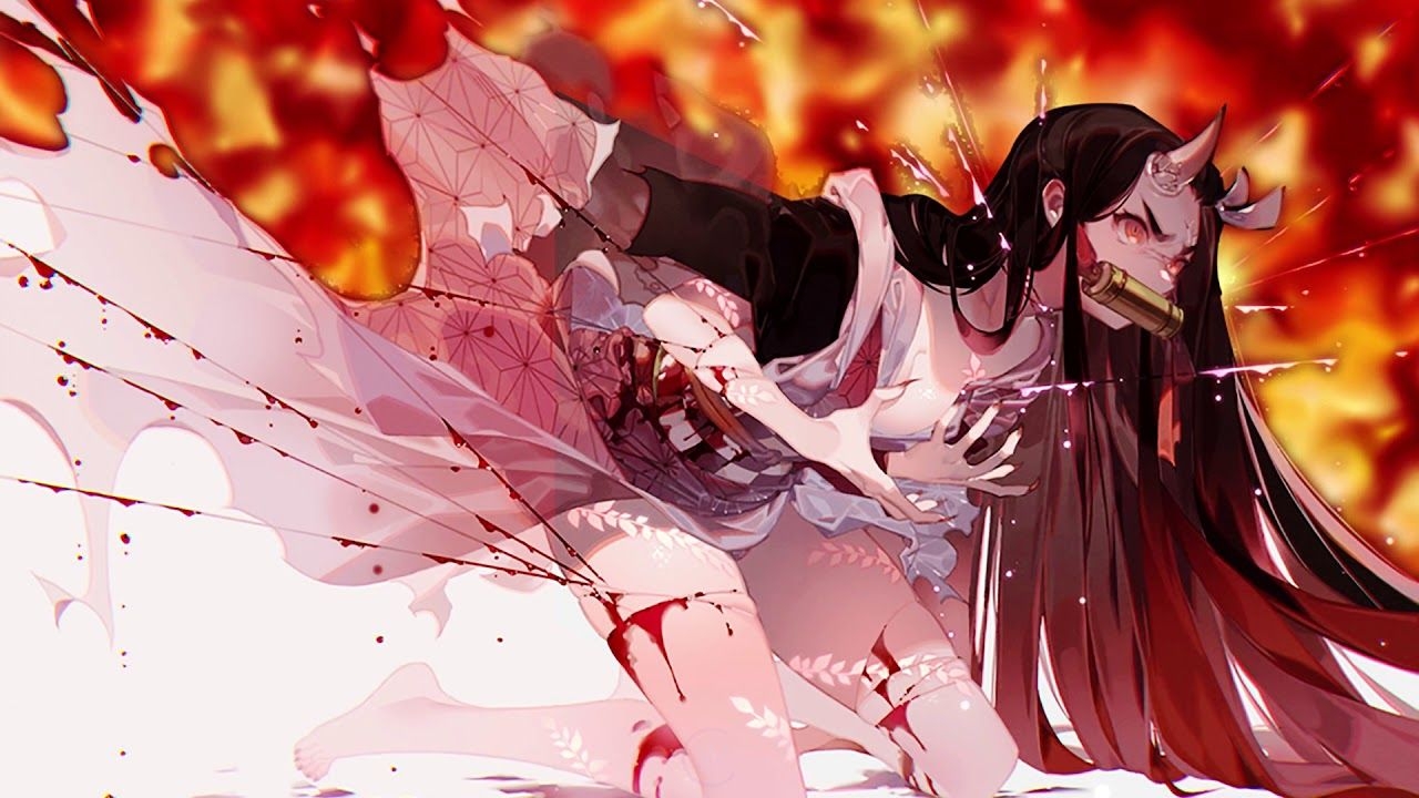 1280x720 Demon Slayer: Kimetsu no Yaiba. Nezuko Kamado [wallpaper], Desktop