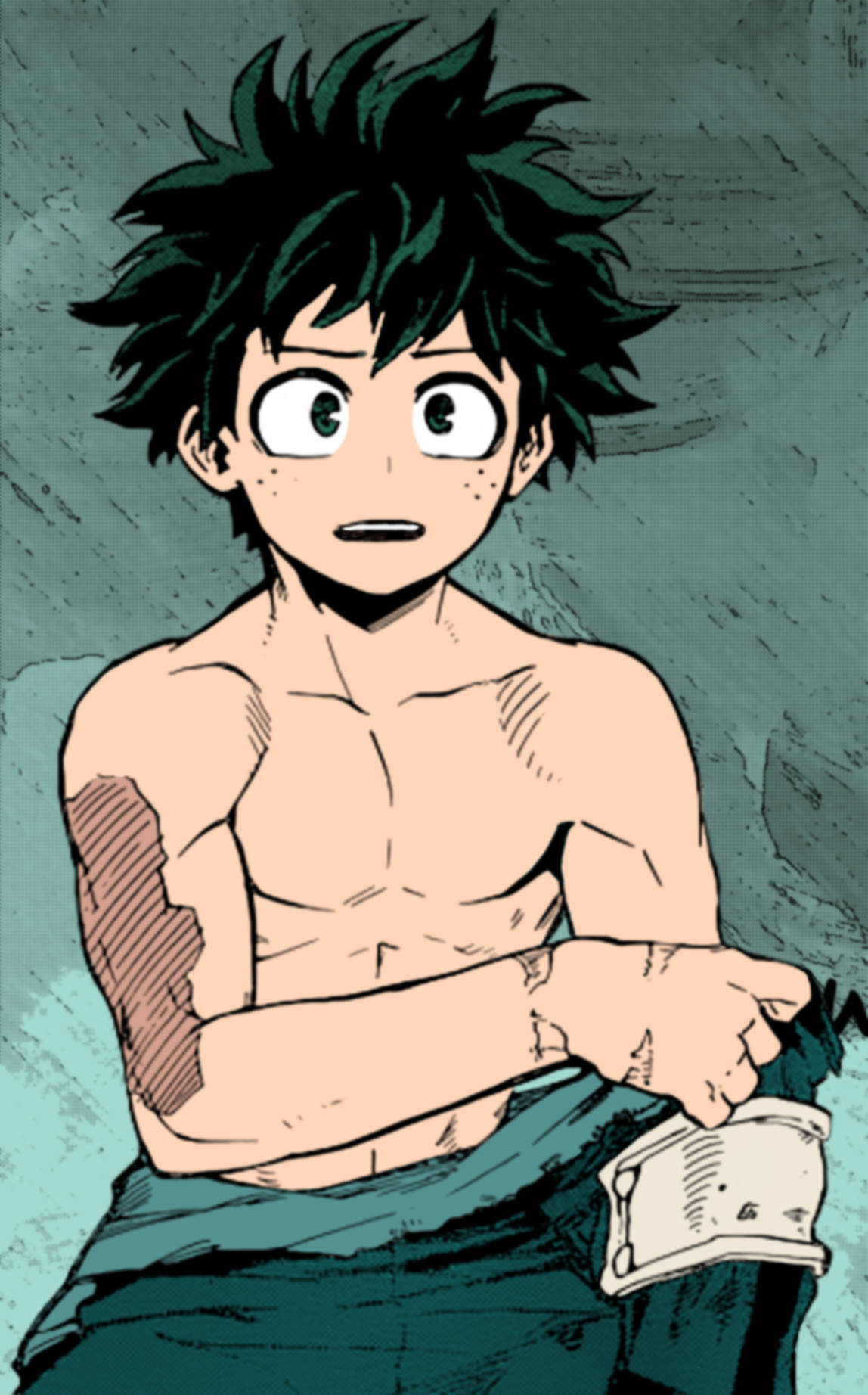 1150x1850 Izuku Midoriya, we all need shirtless Izuku in our lives!! in 2020, Phone