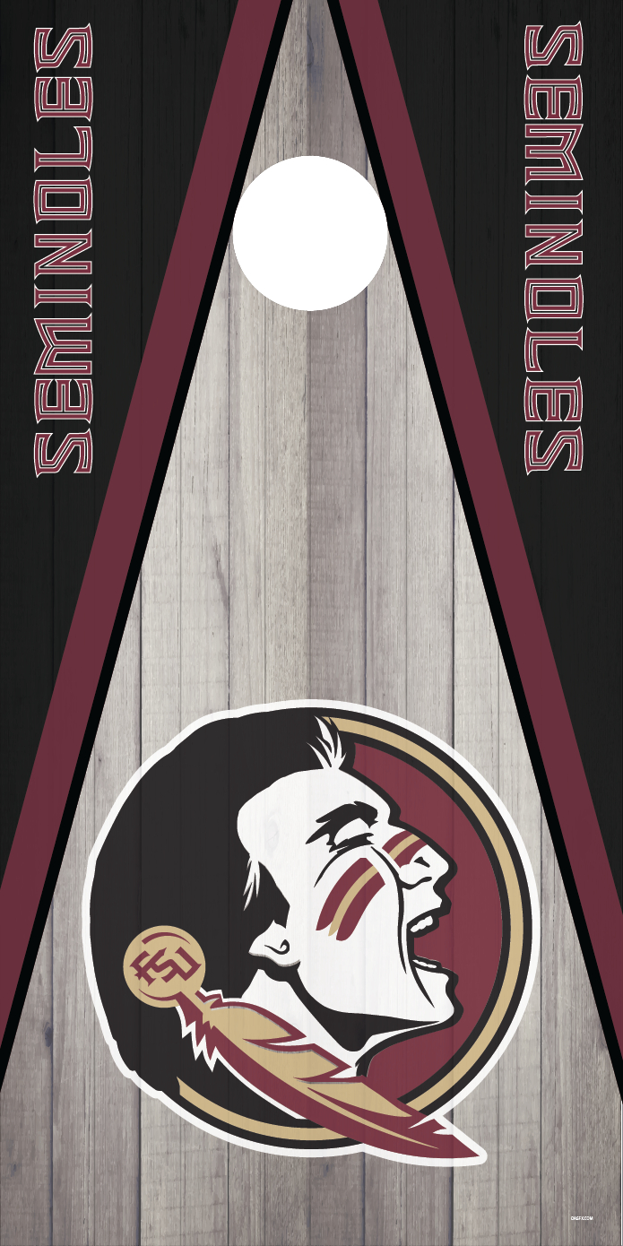 700x1390 Seminoles Cornhole Board Skins (Pair), Phone