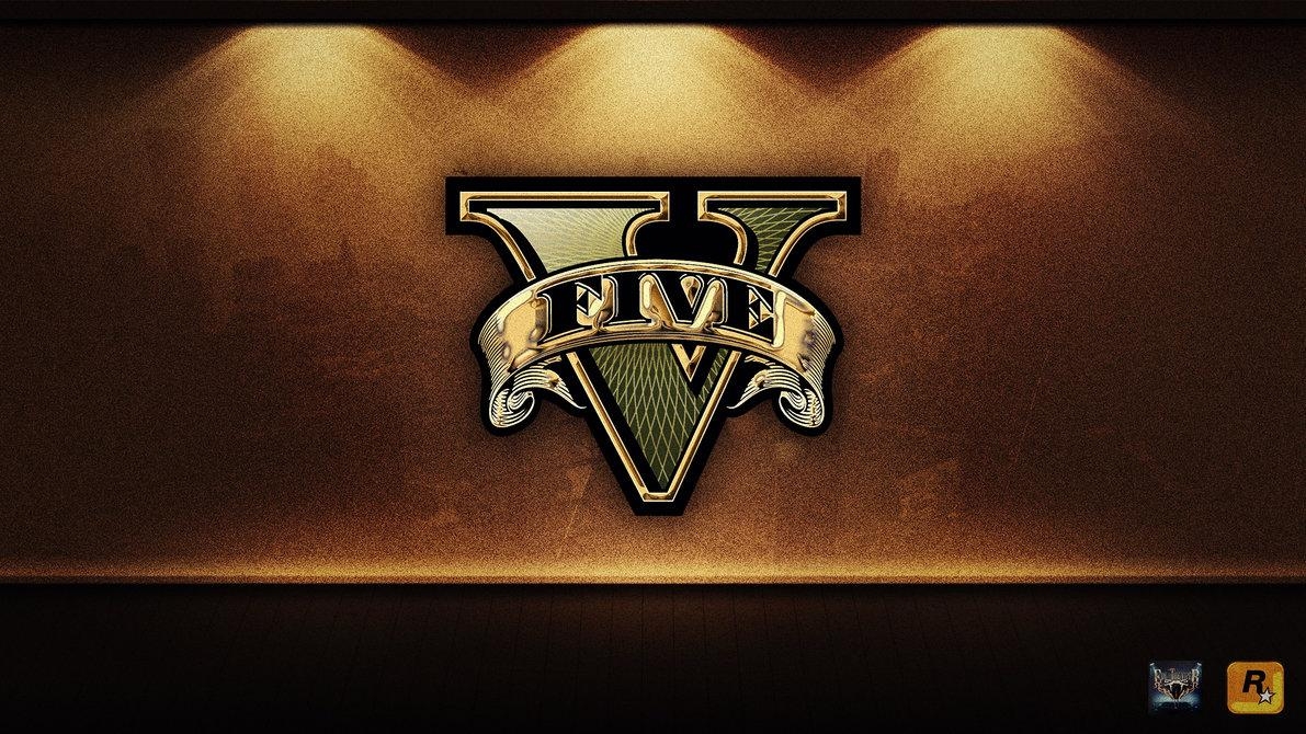 1200x670 Grand Theft Auto V Gold Logo / Visual Arts, Desktop