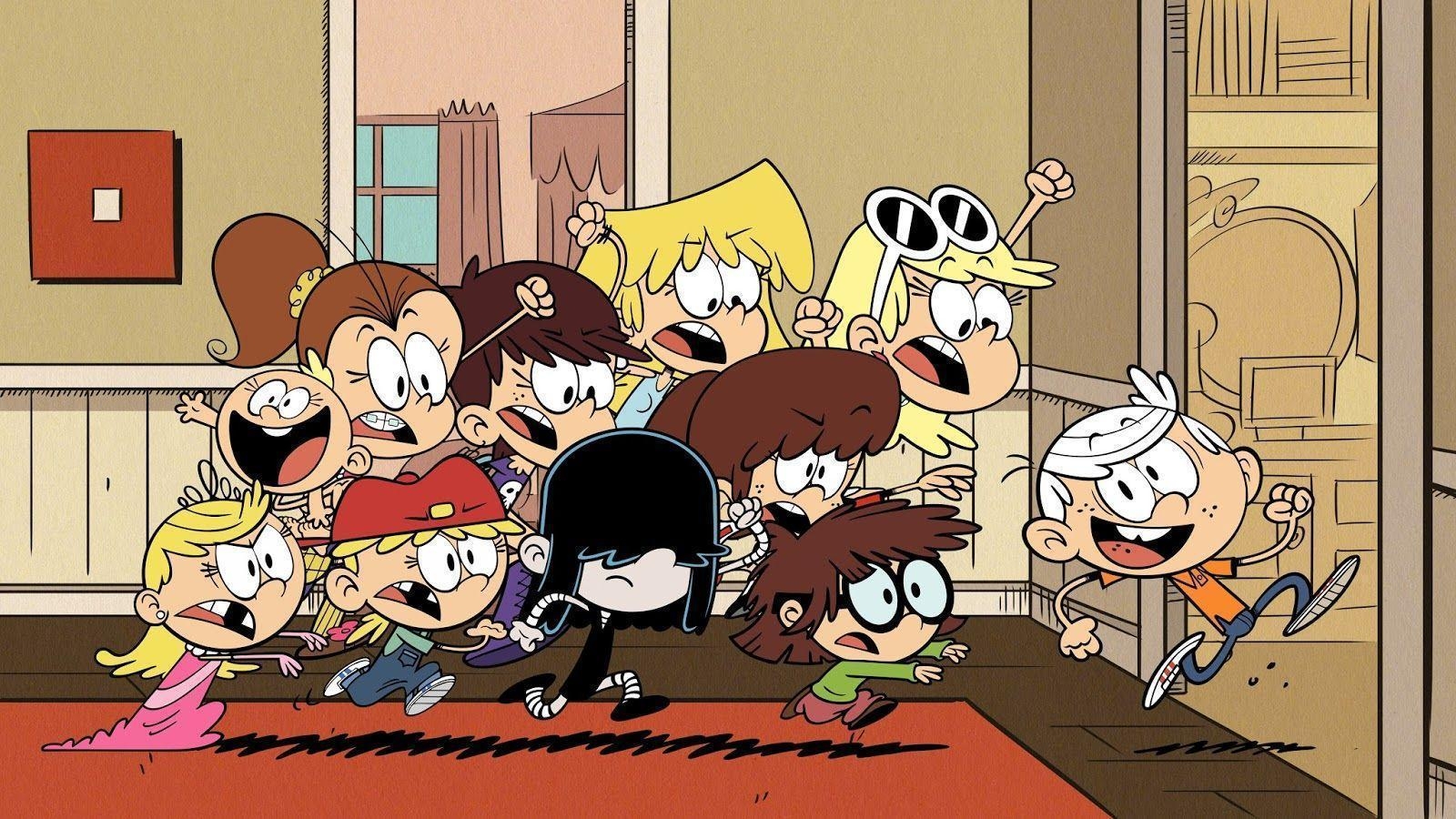 1600x900 Girls chasing. The Loud House Encyclopedia, Desktop