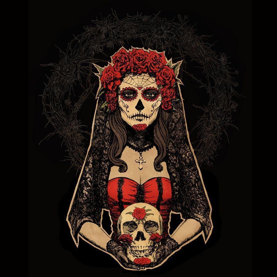 900x900 Day of The Dead, Phone