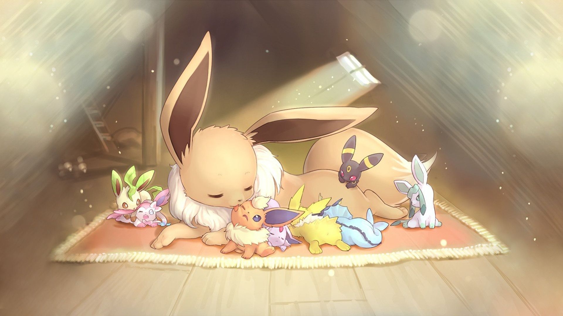 1920x1080 Baby Eevee Wallpaper, Desktop