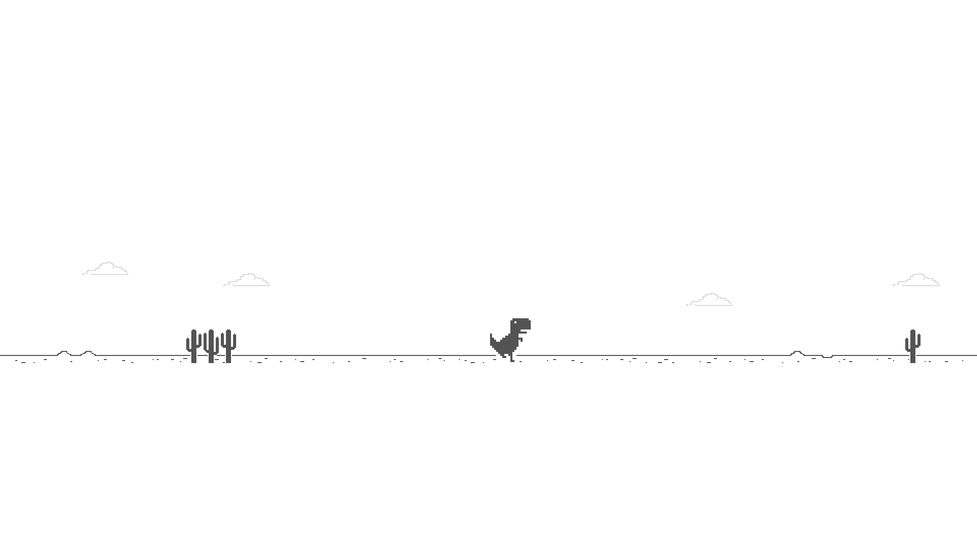 1920x1080 Google Chrome Offline T Rex (), Desktop