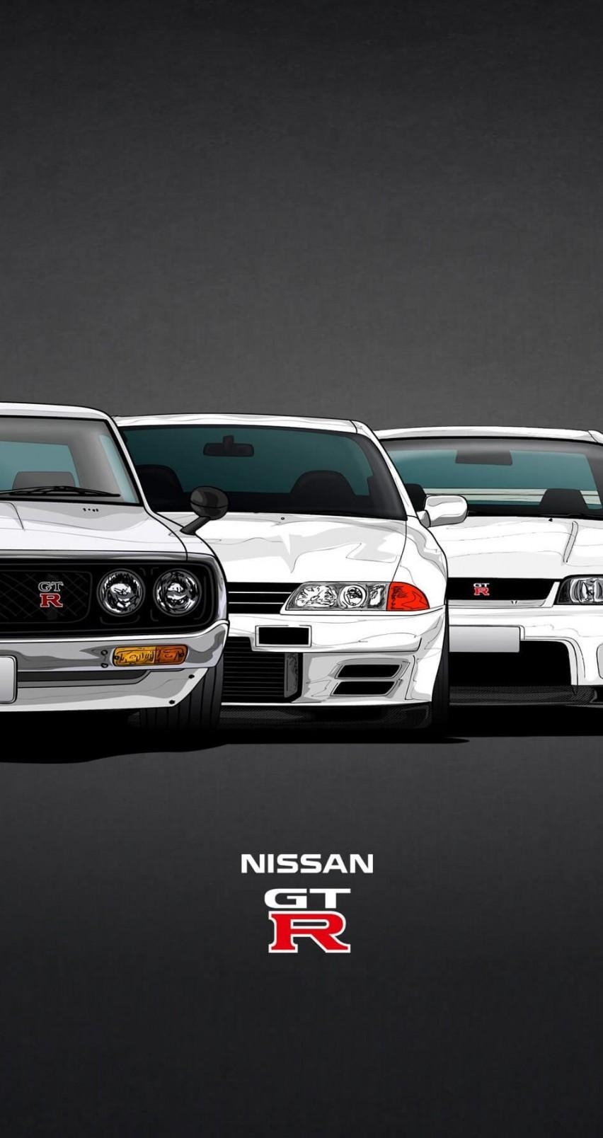 860x1610 Nissan Gtr iPhone Wallpaper, Phone