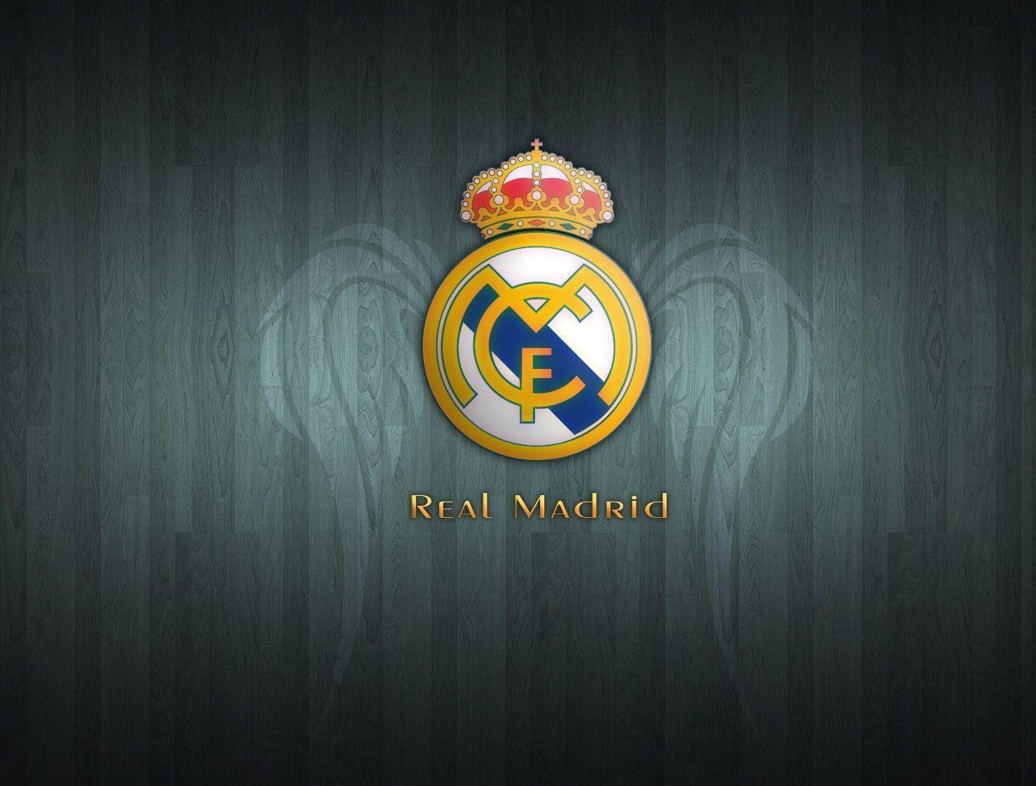 1460x1110 wallpaper HD for mac: Real Madrid Football Club Logo Wallpaper HD, Desktop