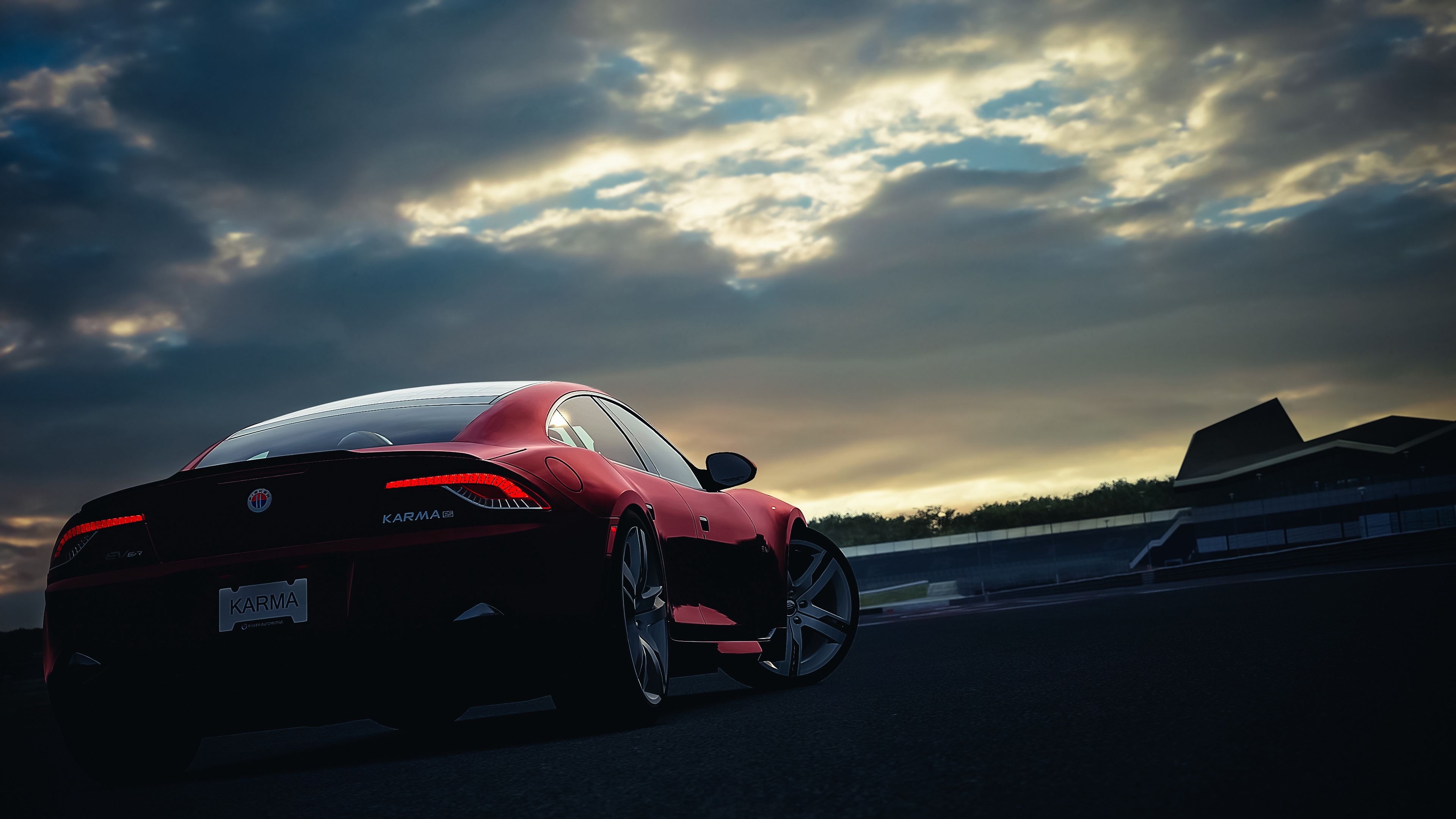 3840x2160 fisker, karma, car, sunset, night, sky, red 4k karma, fisker, Car. Car wallpaper, HD wallpaper of cars, Desktop wallpaper, Desktop